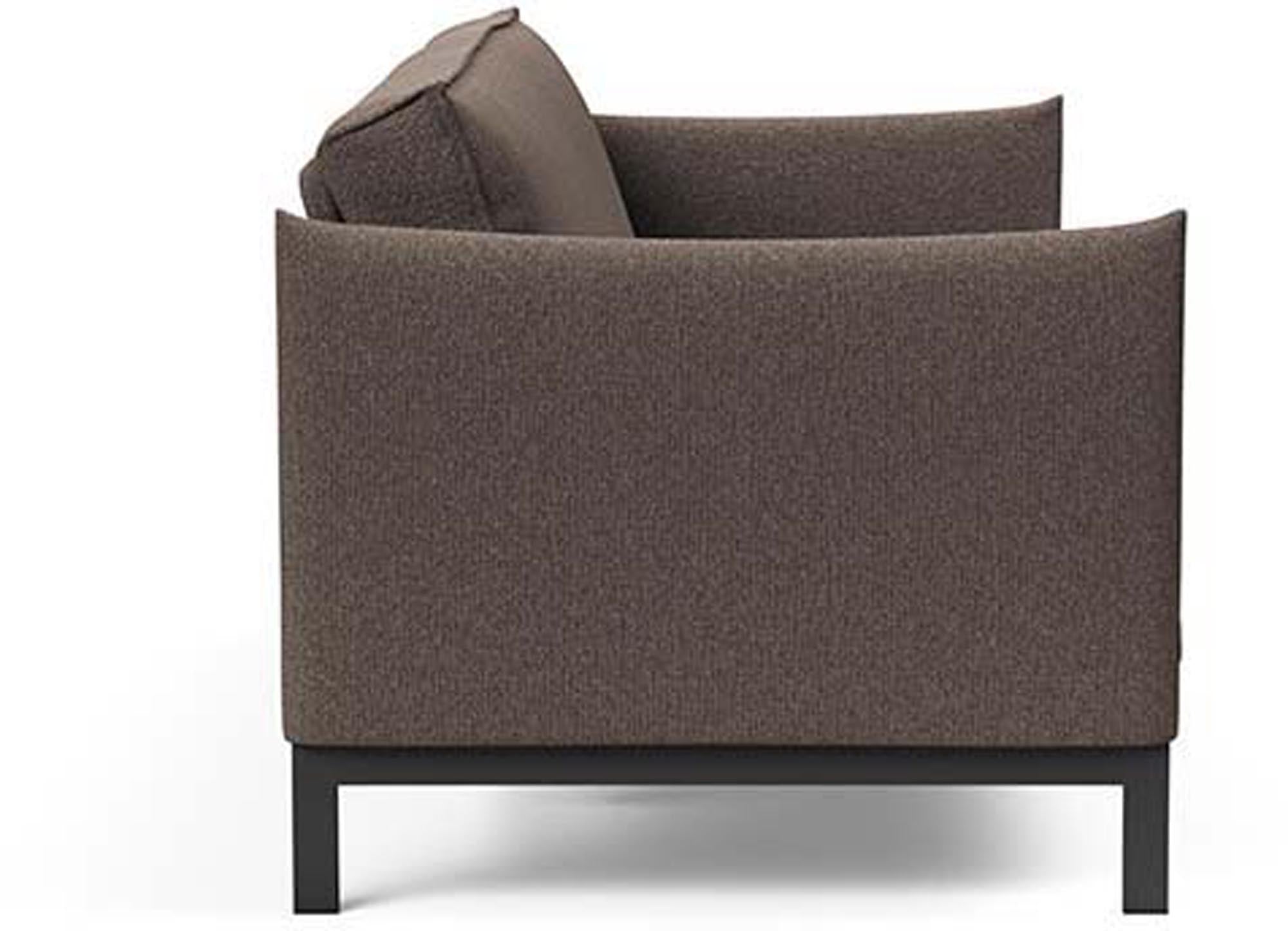 Erleben Sie das Junus 140 Bettsofa Sharp Plus Cover von Innovation Living – modern, funktional und perfekt für kleine Räume.