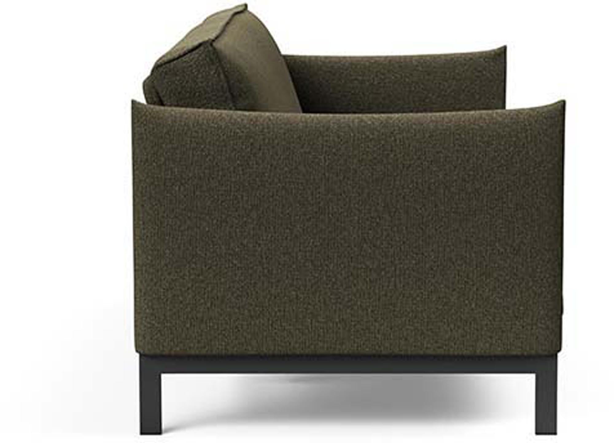 Erleben Sie das Junus 140 Bettsofa Sharp Plus Cover von Innovation Living – modern, funktional und perfekt für kleine Räume.