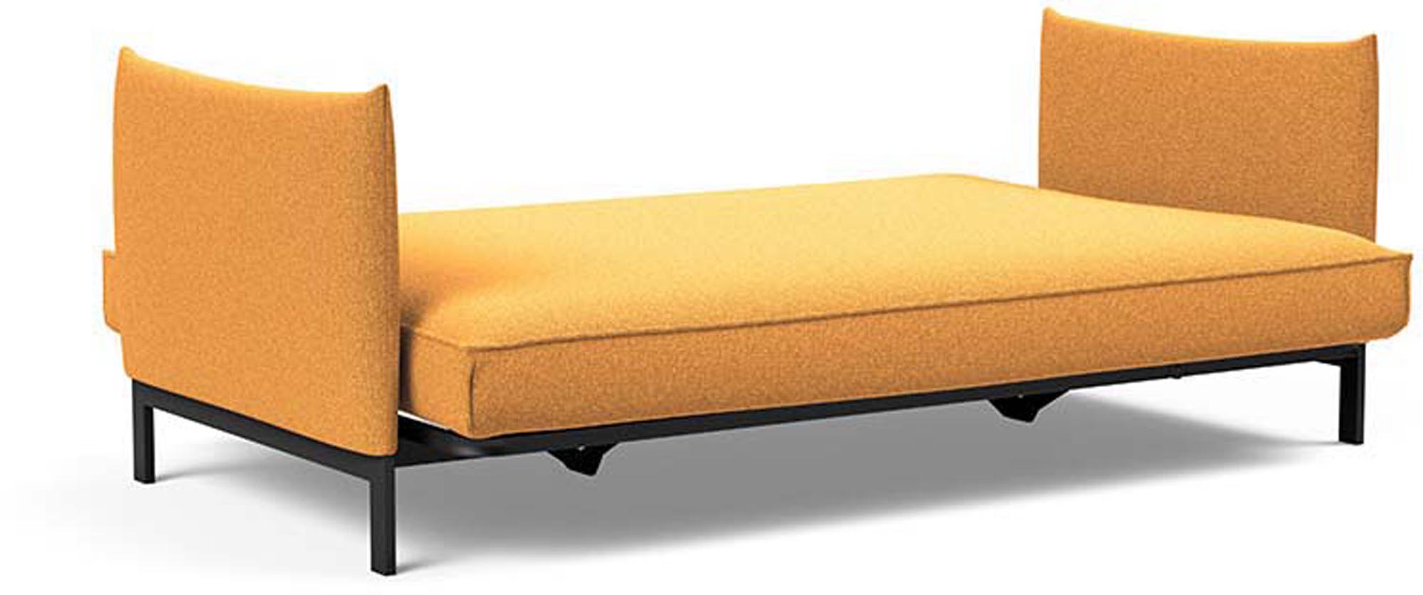 Entdecken Sie das Junus 140 Bettsofa Sharp Plus Cover von Innovation Living – stilvoll, platzsparend und ideal für vielseitige Wohnkonzepte.