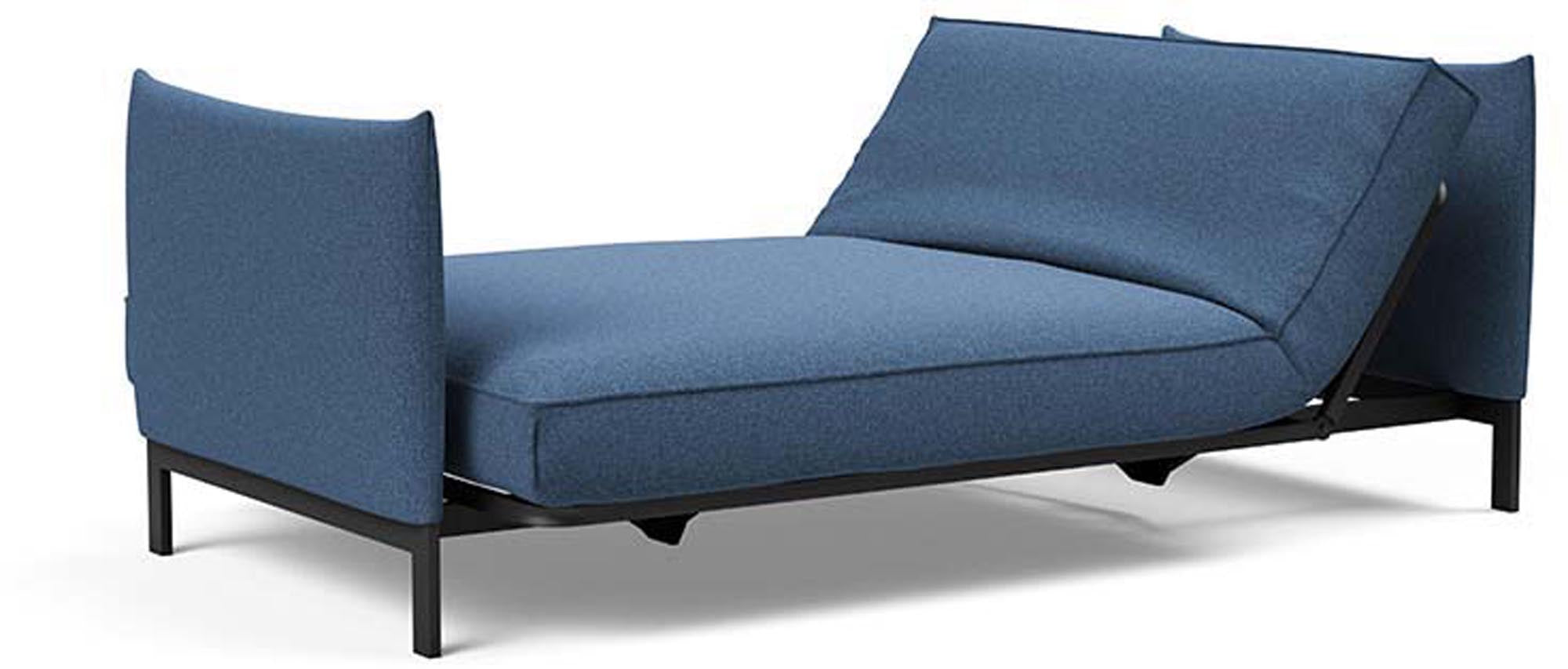 Erleben Sie das Junus 140 Bettsofa Sharp Plus Cover von Innovation Living – modern, funktional und perfekt für kleine Räume.