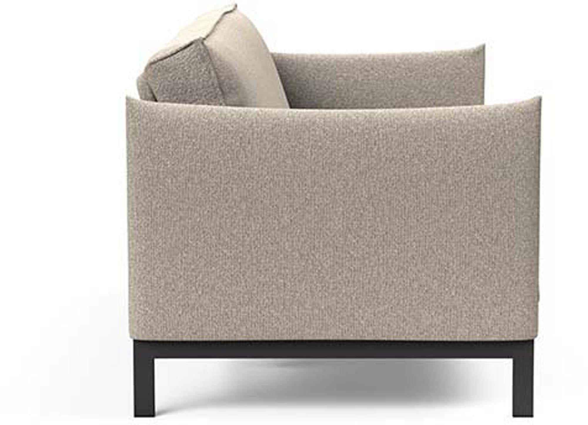 Erleben Sie das Junus 140 Bettsofa Sharp Plus Cover von Innovation Living – modern, funktional und perfekt für kleine Räume.