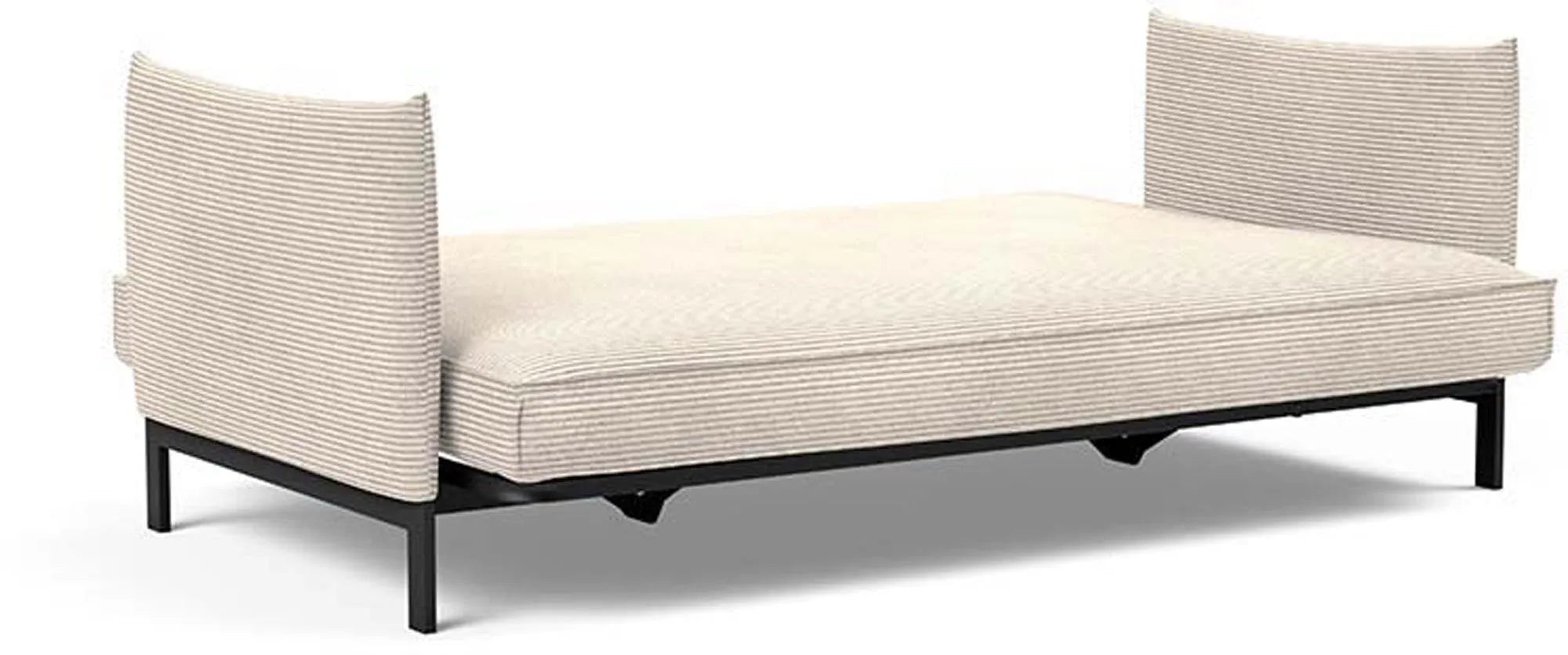 Erleben Sie das Junus 140 Bettsofa Sharp Plus Cover von Innovation Living – modern, funktional und perfekt für kleine Räume.