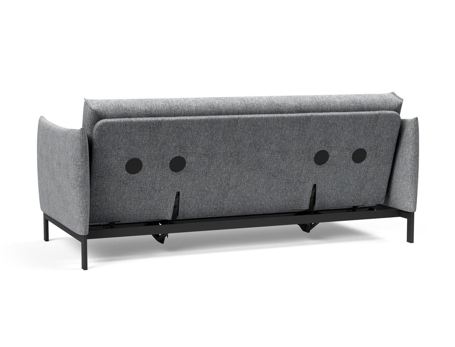 Entdecken Sie das Junus 140 Bettsofa mit elegantem Nordic Cover und strapazierfähigem Spring-Gestellbezug – ideal für modernes Wohnen und vielseitige Einsätze.