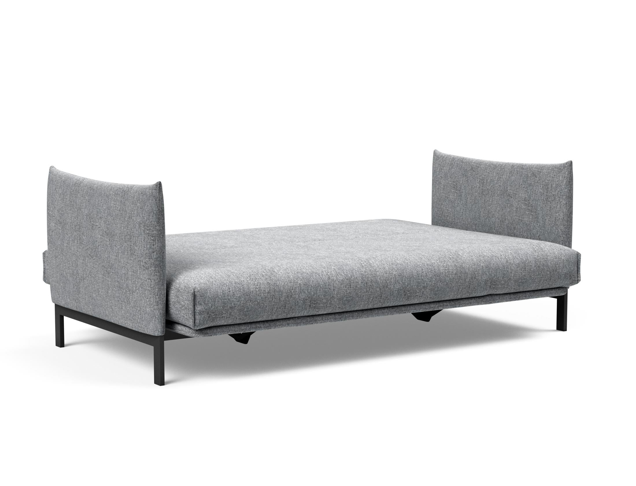 Erleben Sie das Junus 140 Bettsofa mit stilvollem Nordic Cover und robustem Spring-Gestellbezug – perfekt für jeden Wohnraum und flexible Nutzung.