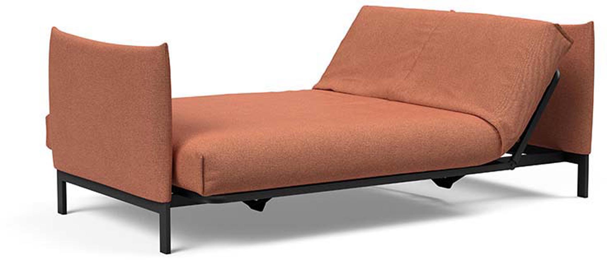 Erleben Sie das Junus 140 Bettsofa mit Nordic Cover von Innovation Living – modern, funktional und ideal für kleine Räume.