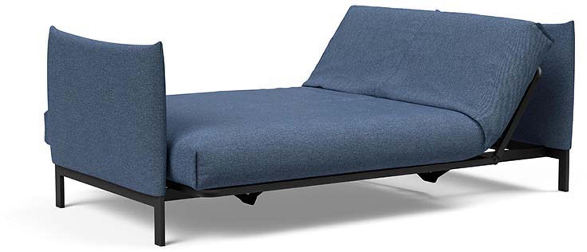 Erleben Sie das Junus 140 Bettsofa mit Nordic Cover von Innovation Living – modern, funktional und ideal für kleine Räume.