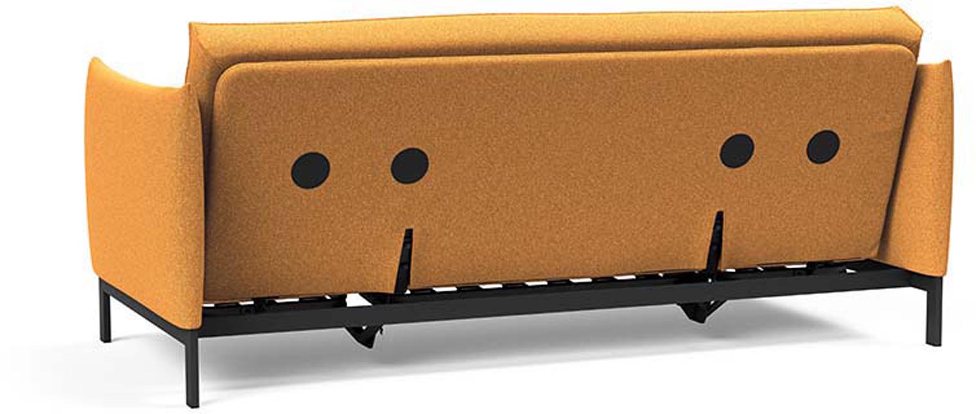 Entdecken Sie das Junus 140 Bettsofa Sharp Plus Cover von Innovation Living – stilvoll, platzsparend und ideal für vielseitige Wohnkonzepte.