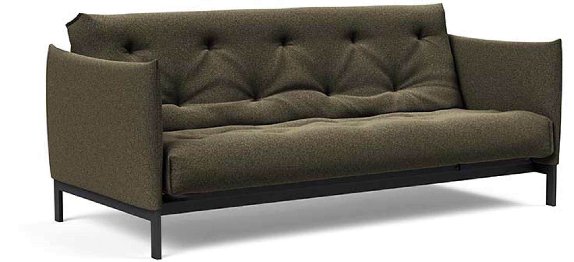 Erleben Sie das Junus 140 Bettsofa Nordic Spring von Innovation Living – eine perfekte Kombination aus modernem Design und Funktionalität für Ihr Zuhause.