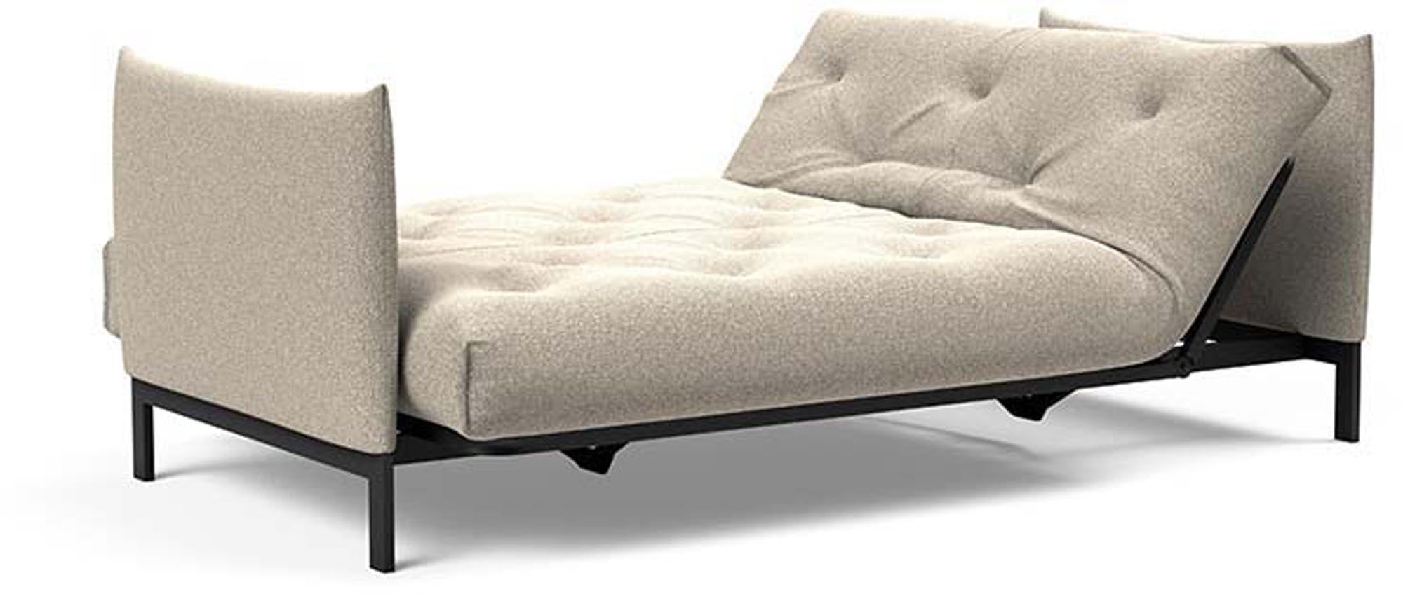 Entdecken Sie das stilvolle Junus 140 Bettsofa Nordic Spring von Innovation Living – ideal für gemütliche Nächte und elegantes Wohnen.