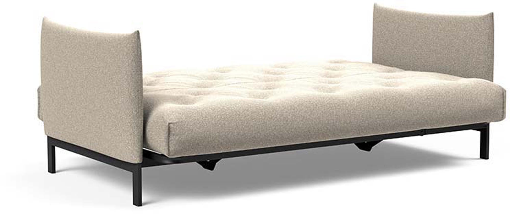 Erleben Sie das Junus 140 Bettsofa Nordic Spring von Innovation Living – eine perfekte Kombination aus modernem Design und Funktionalität für Ihr Zuhause.