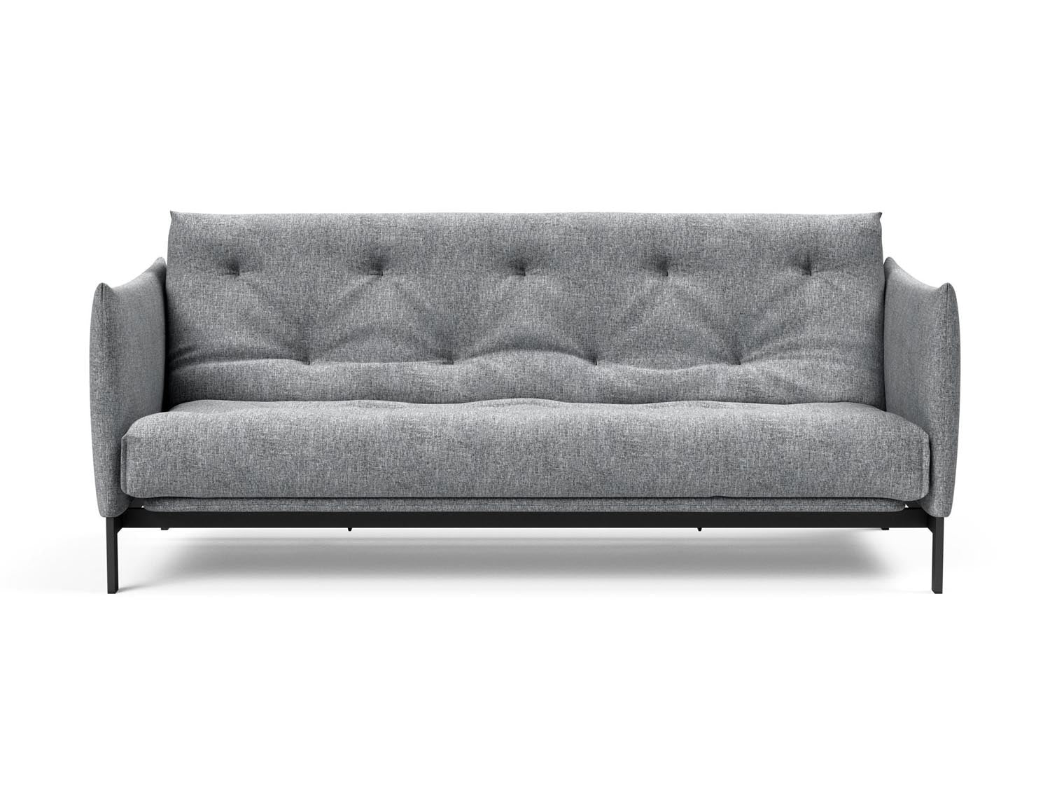 Junus 140 Bettsofa Nordic: Stilvolles nordisches Design, komfortable Federkernmatratze, ideal für Gäste und tägliche Nutzung.