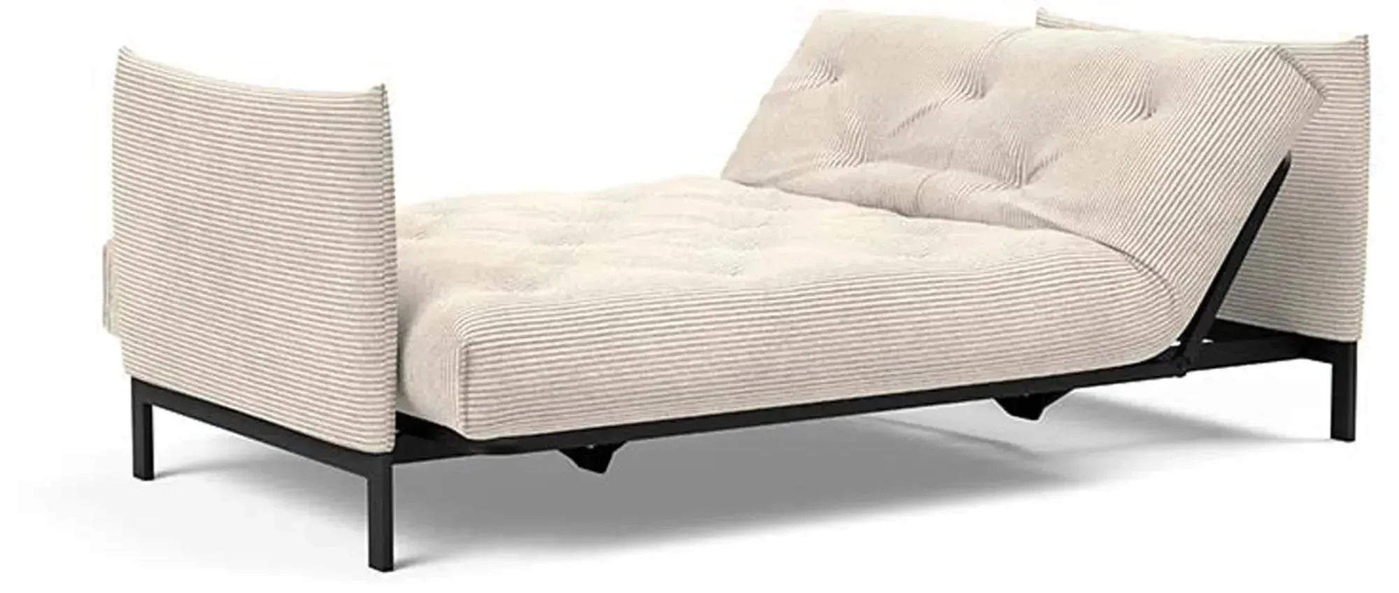 Erleben Sie das Junus 140 Bettsofa Nordic Spring von Innovation Living – eine perfekte Kombination aus modernem Design und Funktionalität für Ihr Zuhause.