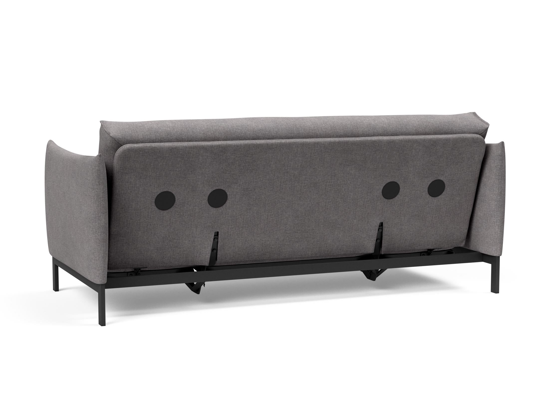 Entdecken Sie das Junus 140 Bettsofa Nordic: Elegantes Design trifft auf den komfortablen Soft Spring Bezug für erholsame Nächte und stilvolle Wohnräume.