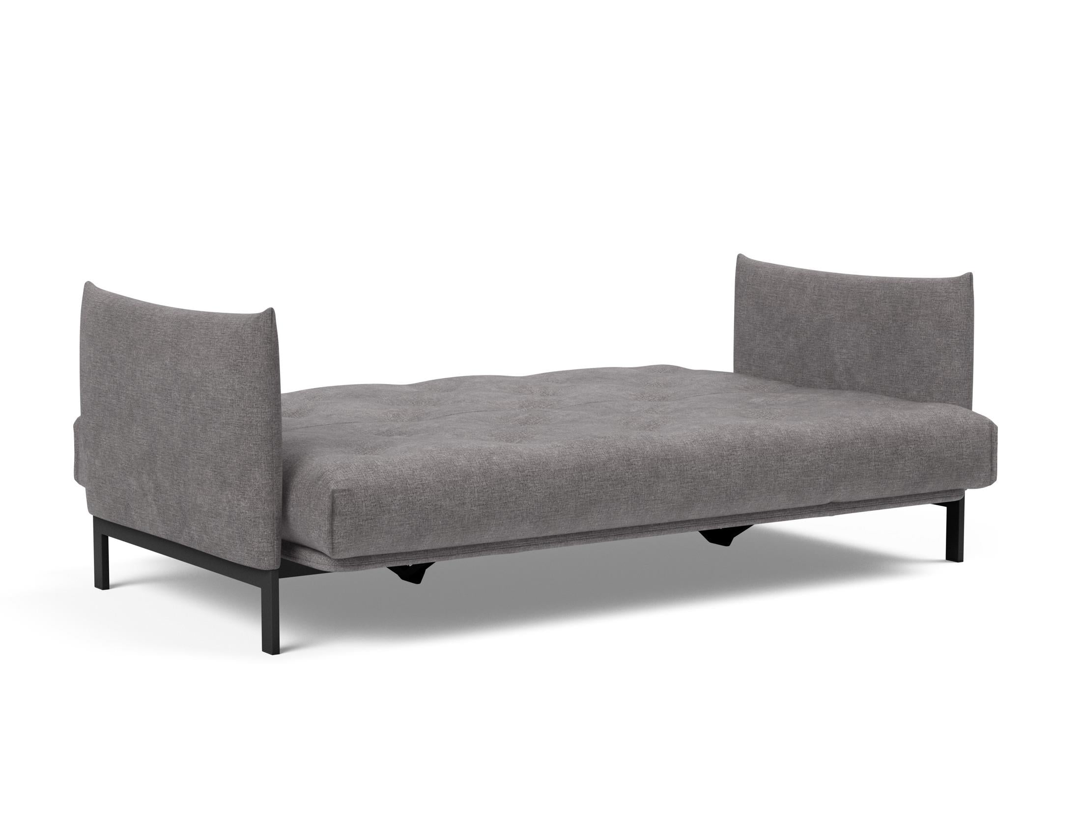 Erleben Sie das Junus 140 Bettsofa Nordic: Modernes Design und der weiche Soft Spring Bezug sorgen für höchsten Schlafkomfort und stilvolle Akzente.
