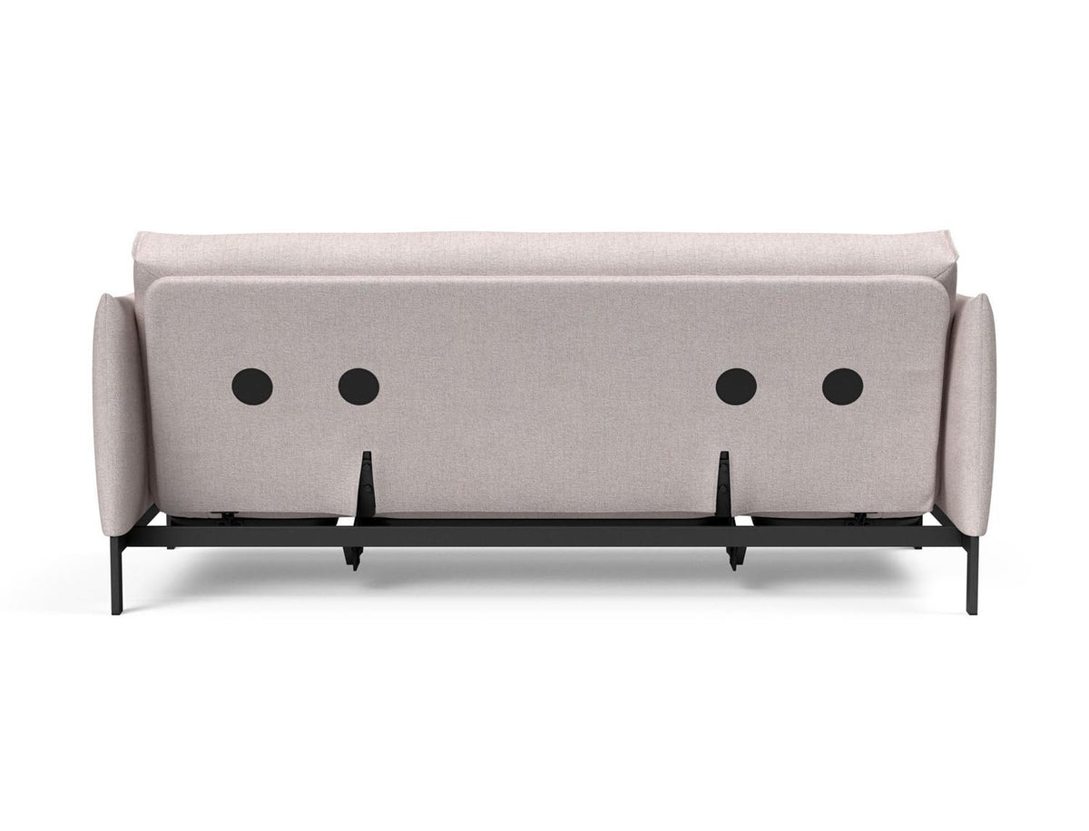Junus 140 Bettsofa Nordic mit Gestellbezug Soft Spring in 300 Weda Sand präsentiert im Onlineshop von KAQTU Design AG. Bettsofa ist von Innovation Living