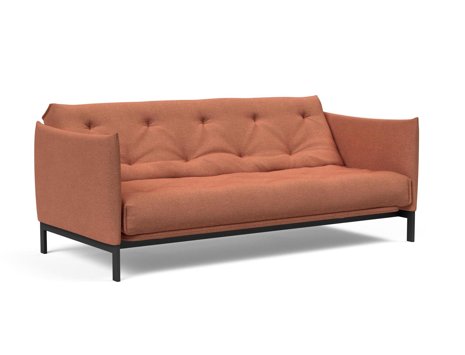Erleben Sie das Junus 140 Bettsofa Nordic Soft Spring von Innovation Living – eine perfekte Kombination aus modernem Stil und hohem Schlafkomfort.