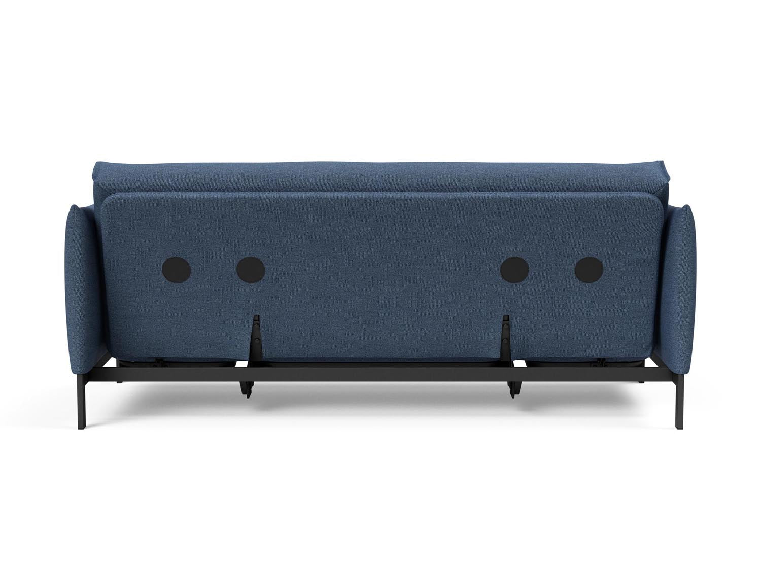 Erleben Sie das Junus 140 Bettsofa Nordic: Modernes Design und der weiche Soft Spring Bezug sorgen für höchsten Schlafkomfort und stilvolle Akzente.