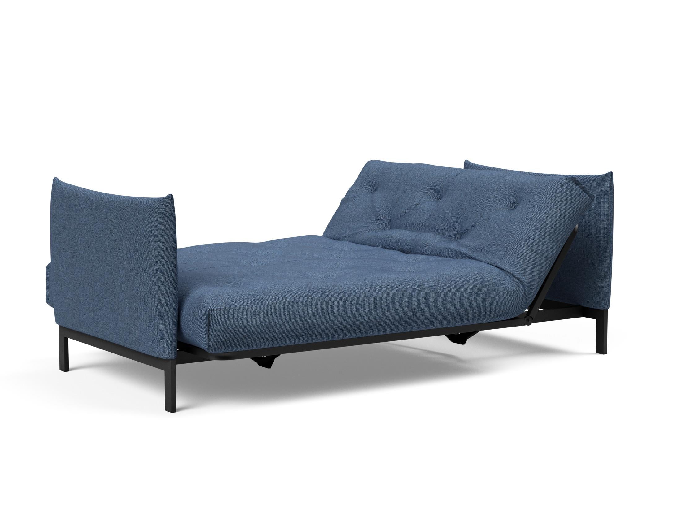 Entdecken Sie das Junus 140 Bettsofa Nordic: Elegantes Design trifft auf den komfortablen Soft Spring Bezug für erholsame Nächte und stilvolle Wohnräume.