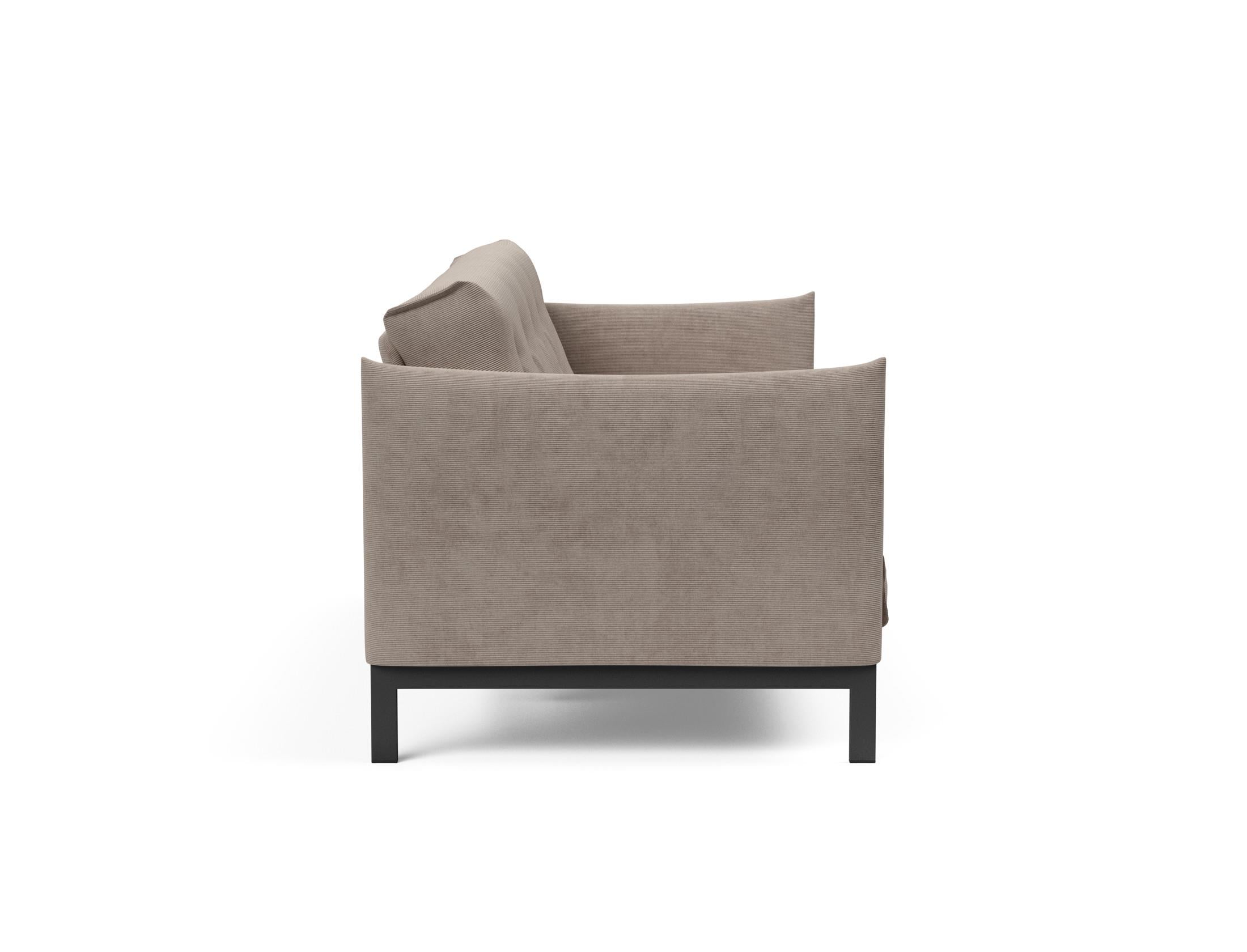 Entdecken Sie das Junus 140 Bettsofa Nordic: Elegantes Design trifft auf den komfortablen Soft Spring Bezug für erholsame Nächte und stilvolle Wohnräume.