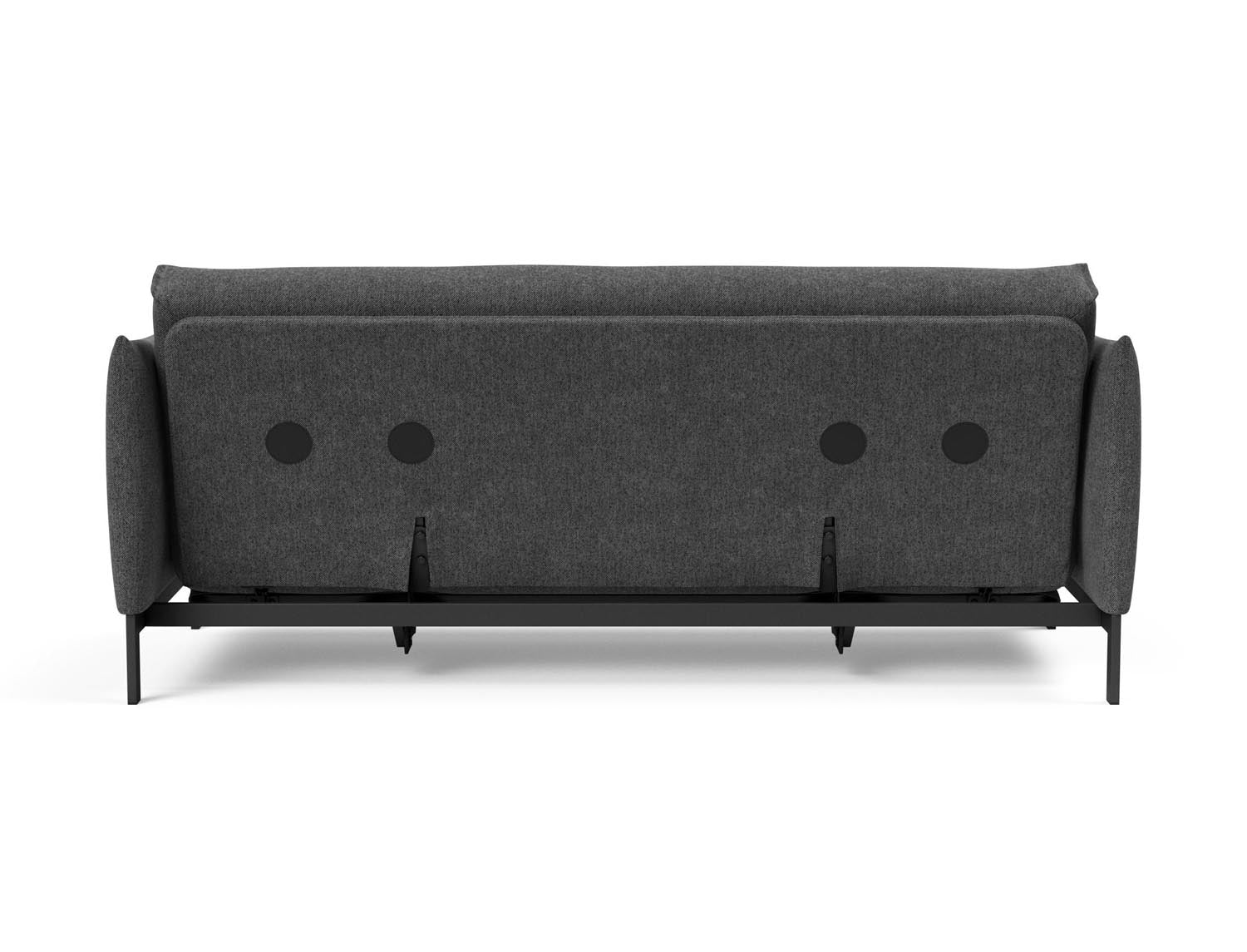 Erleben Sie das Junus 140 Bettsofa Nordic: Modernes Design und der weiche Soft Spring Bezug sorgen für höchsten Schlafkomfort und stilvolle Akzente.