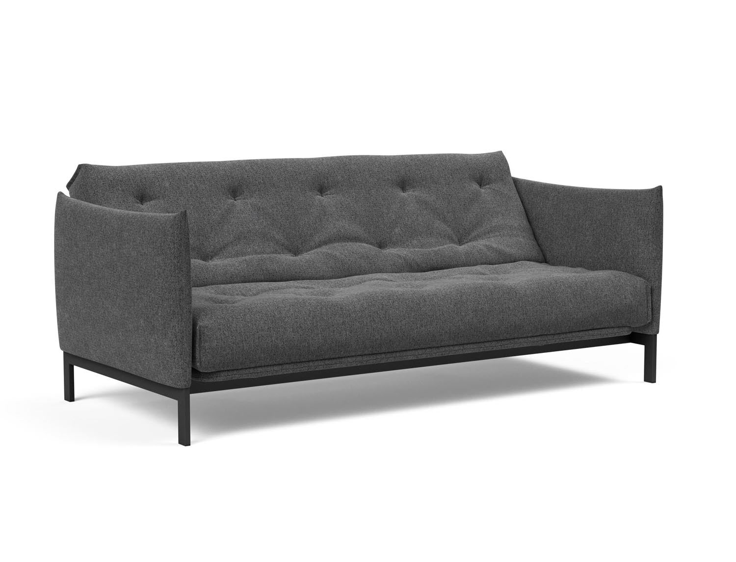 Erleben Sie das Junus 140 Bettsofa Nordic: Modernes Design und der weiche Soft Spring Bezug sorgen für höchsten Schlafkomfort und stilvolle Akzente.