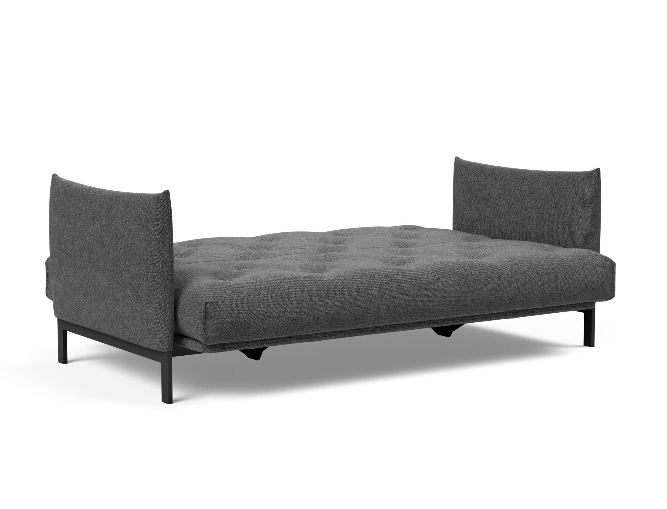 Erleben Sie das Junus 140 Bettsofa Nordic: Modernes Design und der weiche Soft Spring Bezug sorgen für höchsten Schlafkomfort und stilvolle Akzente.
