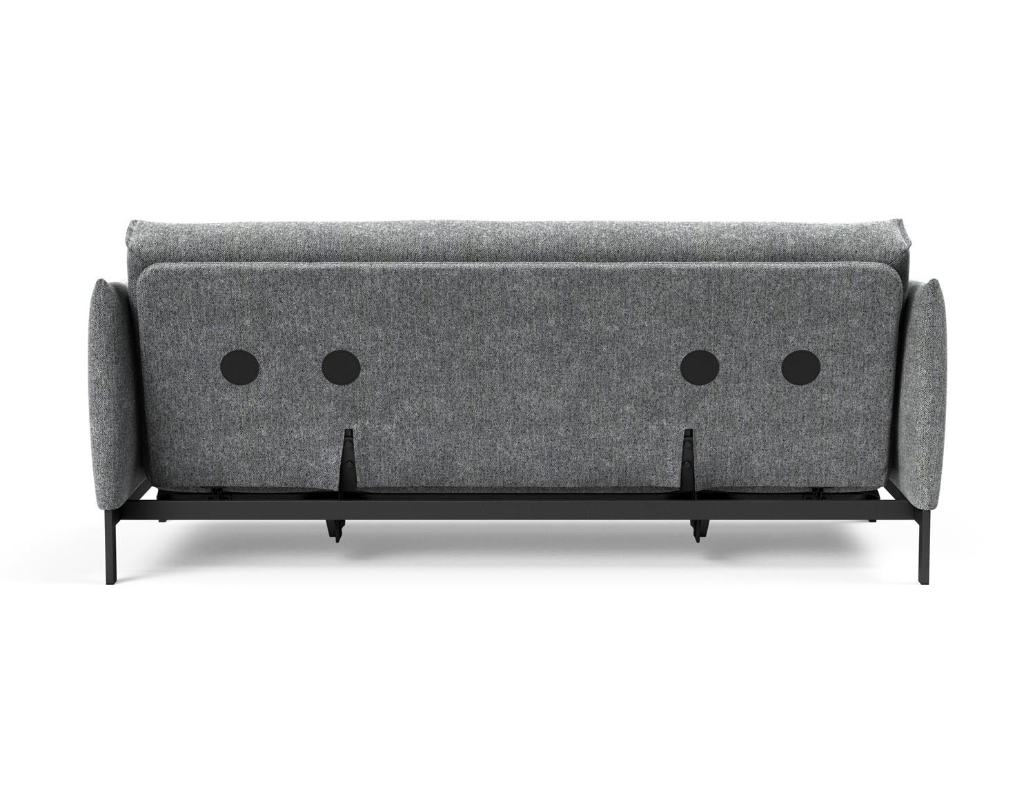 Erleben Sie das Junus 140 Bettsofa Nordic: Modernes Design und der weiche Soft Spring Bezug sorgen für höchsten Schlafkomfort und stilvolle Akzente.