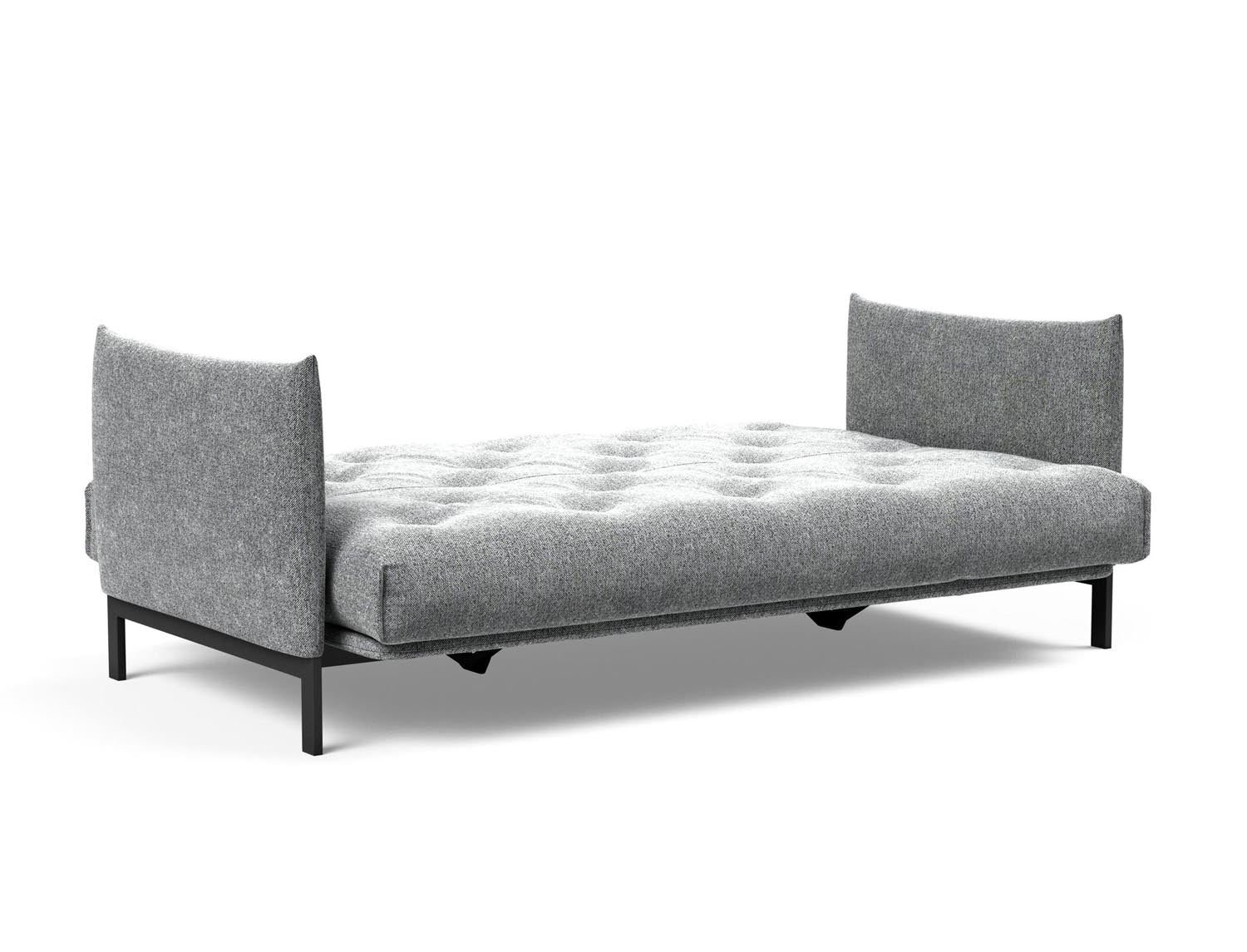 Erleben Sie das Junus 140 Bettsofa Nordic: Modernes Design und der weiche Soft Spring Bezug sorgen für höchsten Schlafkomfort und stilvolle Akzente.
