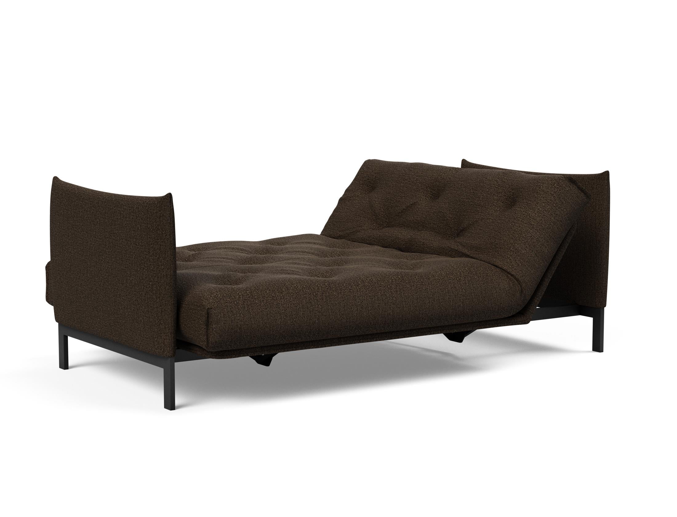 Entdecken Sie das Junus 140 Bettsofa Nordic: Elegantes Design trifft auf den komfortablen Soft Spring Bezug für erholsame Nächte und stilvolle Wohnräume.