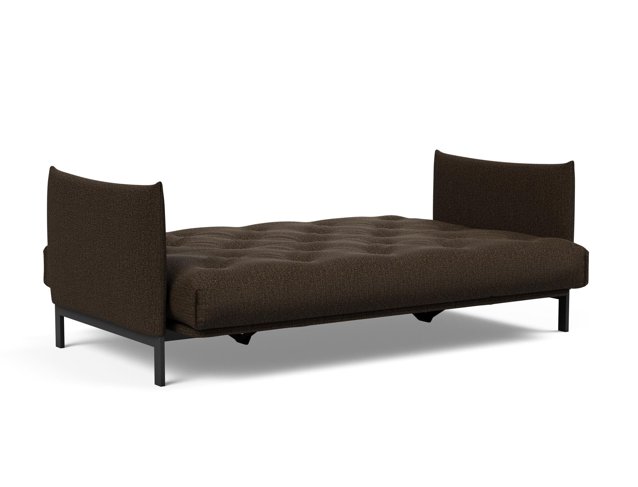 Erleben Sie das Junus 140 Bettsofa Nordic: Modernes Design und der weiche Soft Spring Bezug sorgen für höchsten Schlafkomfort und stilvolle Akzente.