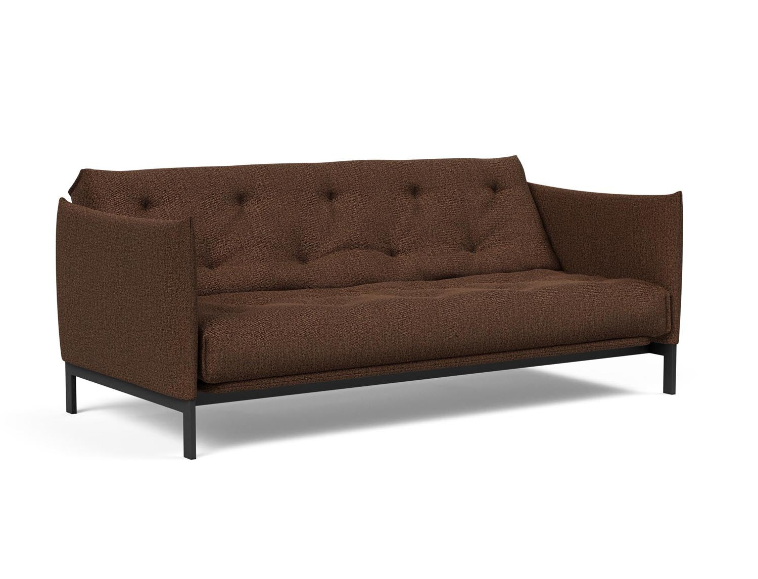 Erleben Sie das Junus 140 Bettsofa Nordic: Modernes Design und der weiche Soft Spring Bezug sorgen für höchsten Schlafkomfort und stilvolle Akzente.