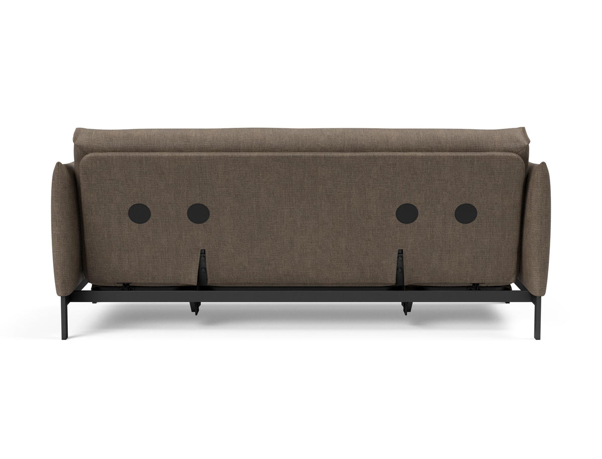 Junus 140 Bettsofa Nordic mit Gestellbezug Soft Spring in 411 Esina Cedar Brown präsentiert im Onlineshop von KAQTU Design AG. Bettsofa ist von Innovation Living