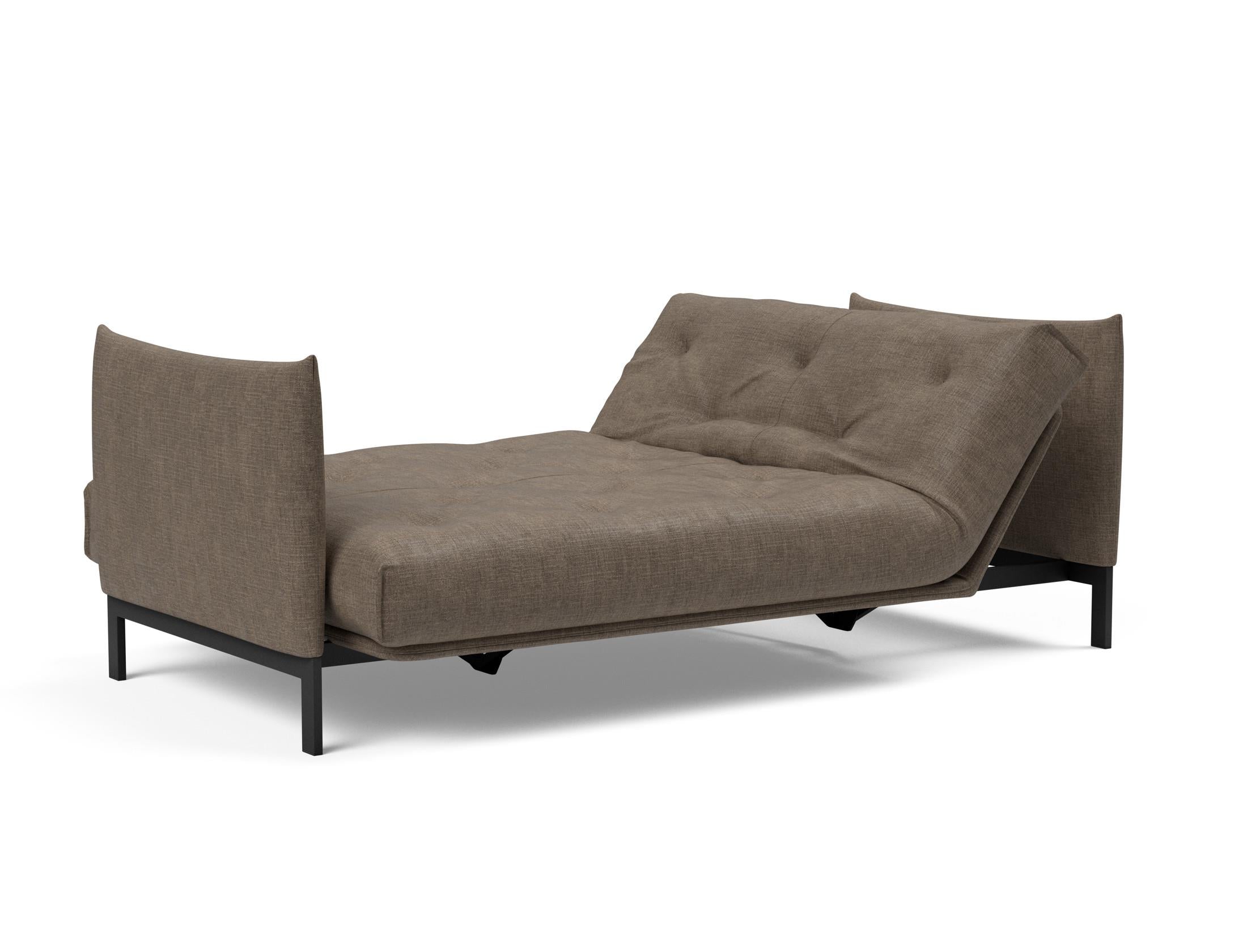 Entdecken Sie das Junus 140 Bettsofa Nordic: Elegantes Design trifft auf den komfortablen Soft Spring Bezug für erholsame Nächte und stilvolle Wohnräume.