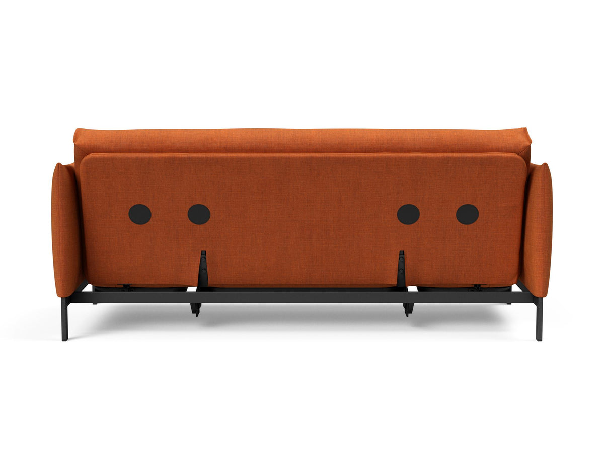 Junus 140 Bettsofa Nordic Soft Spring in 412 Esina Rust Orange präsentiert im Onlineshop von KAQTU Design AG. Bettsofa ist von Innovation Living