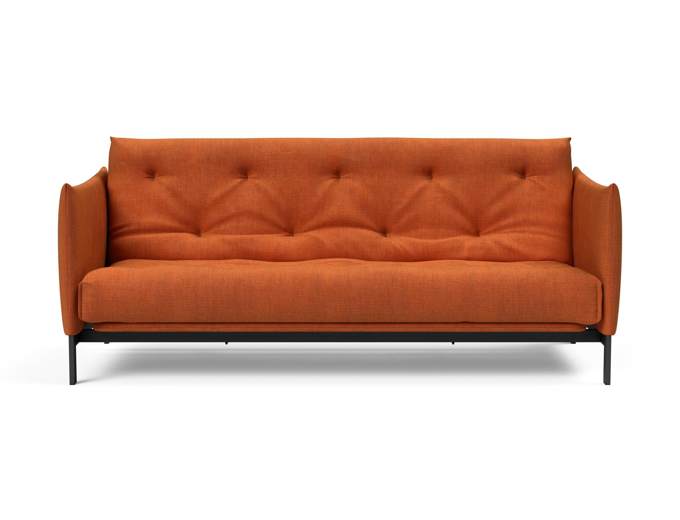 Entdecken Sie das Junus 140 Bettsofa Nordic: Elegantes Design trifft auf den komfortablen Soft Spring Bezug für erholsame Nächte und stilvolle Wohnräume.