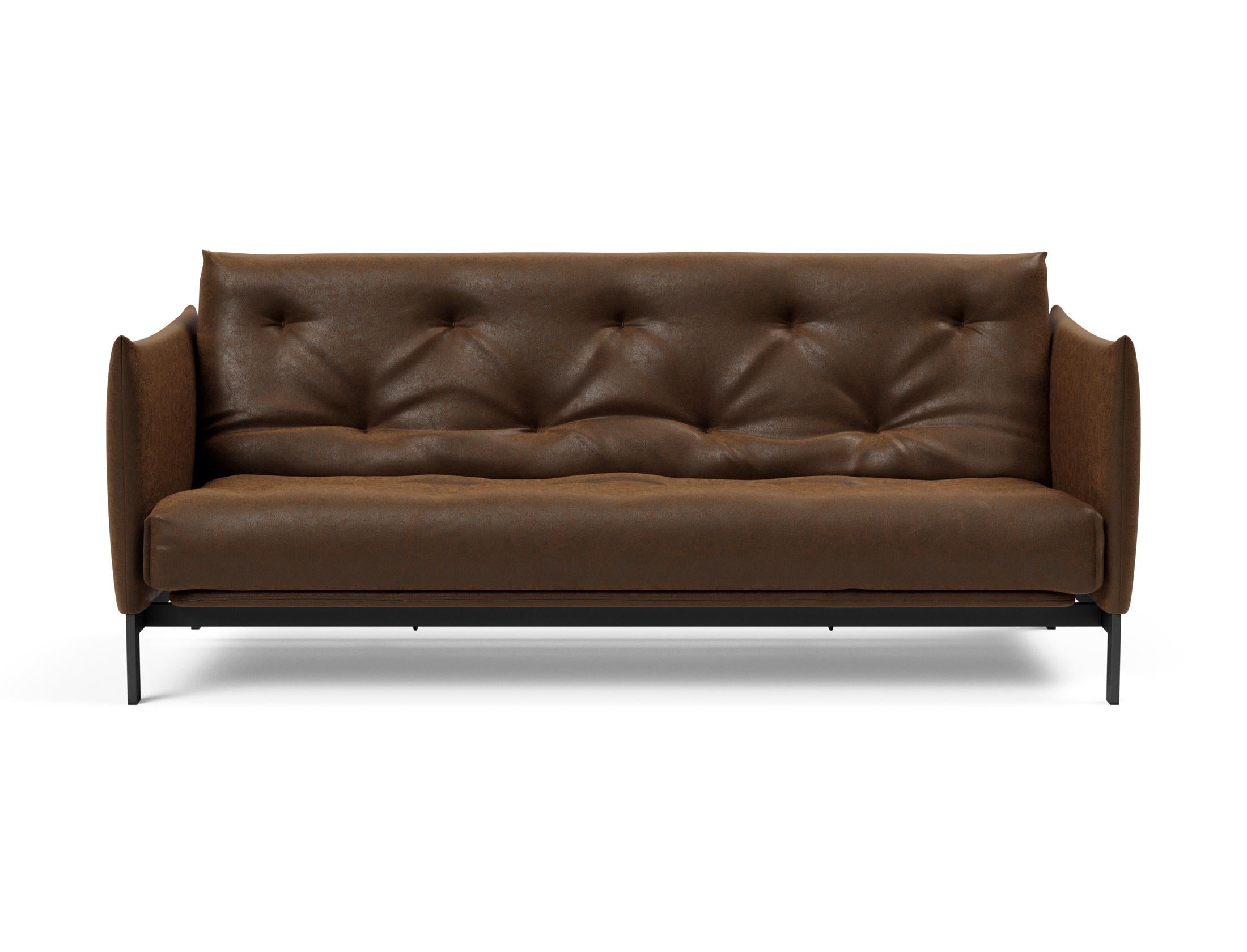 Entdecken Sie das Junus 140 Bettsofa Nordic: Elegantes Design trifft auf den komfortablen Soft Spring Bezug für erholsame Nächte und stilvolle Wohnräume.