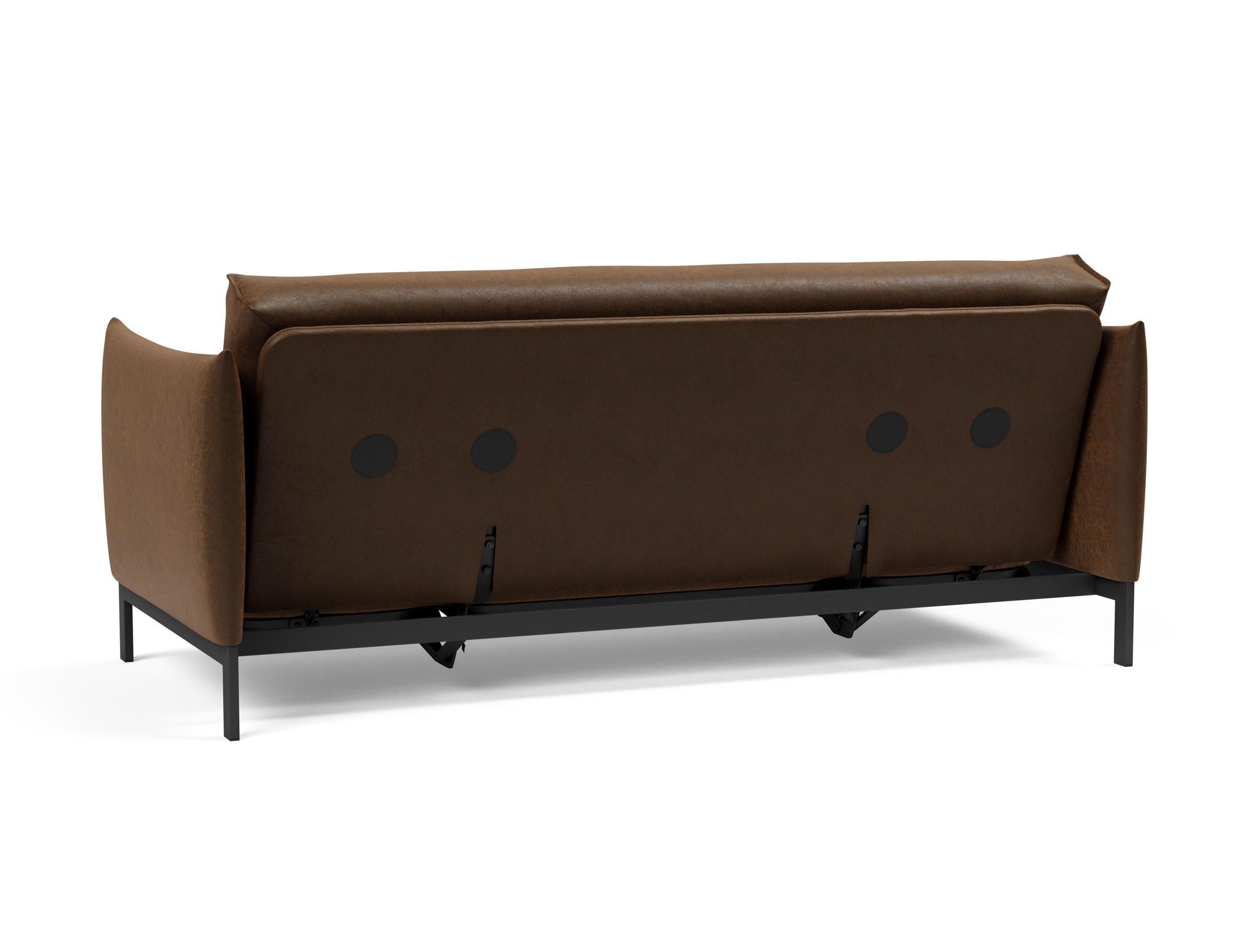 Entdecken Sie das Junus 140 Bettsofa Nordic: Elegantes Design trifft auf den komfortablen Soft Spring Bezug für erholsame Nächte und stilvolle Wohnräume.