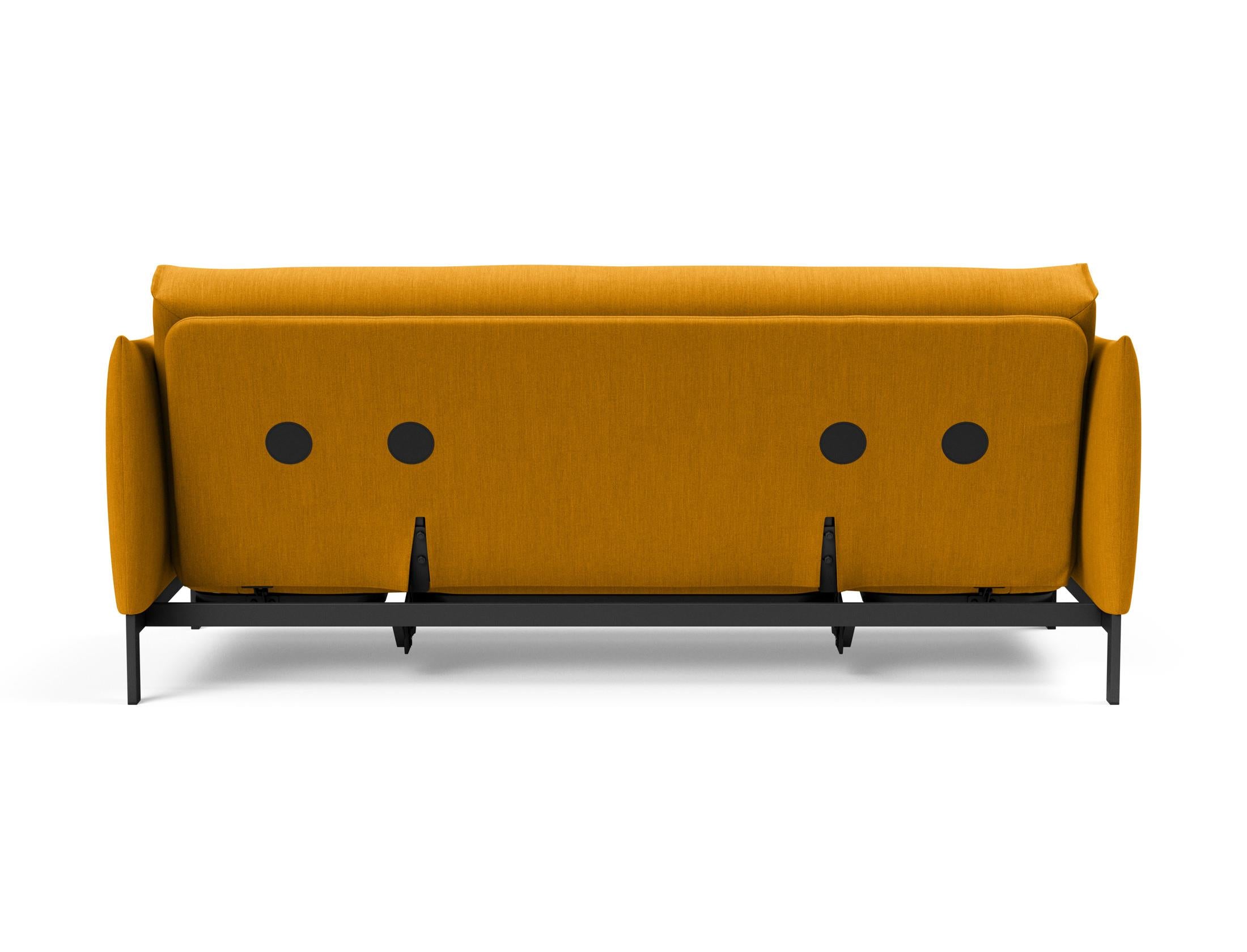 Entdecken Sie das Junus 140 Bettsofa Nordic Soft Spring von Innovation Living – stilvolles Design trifft auf erstklassigen Schlafkomfort für Ihr Zuhause.