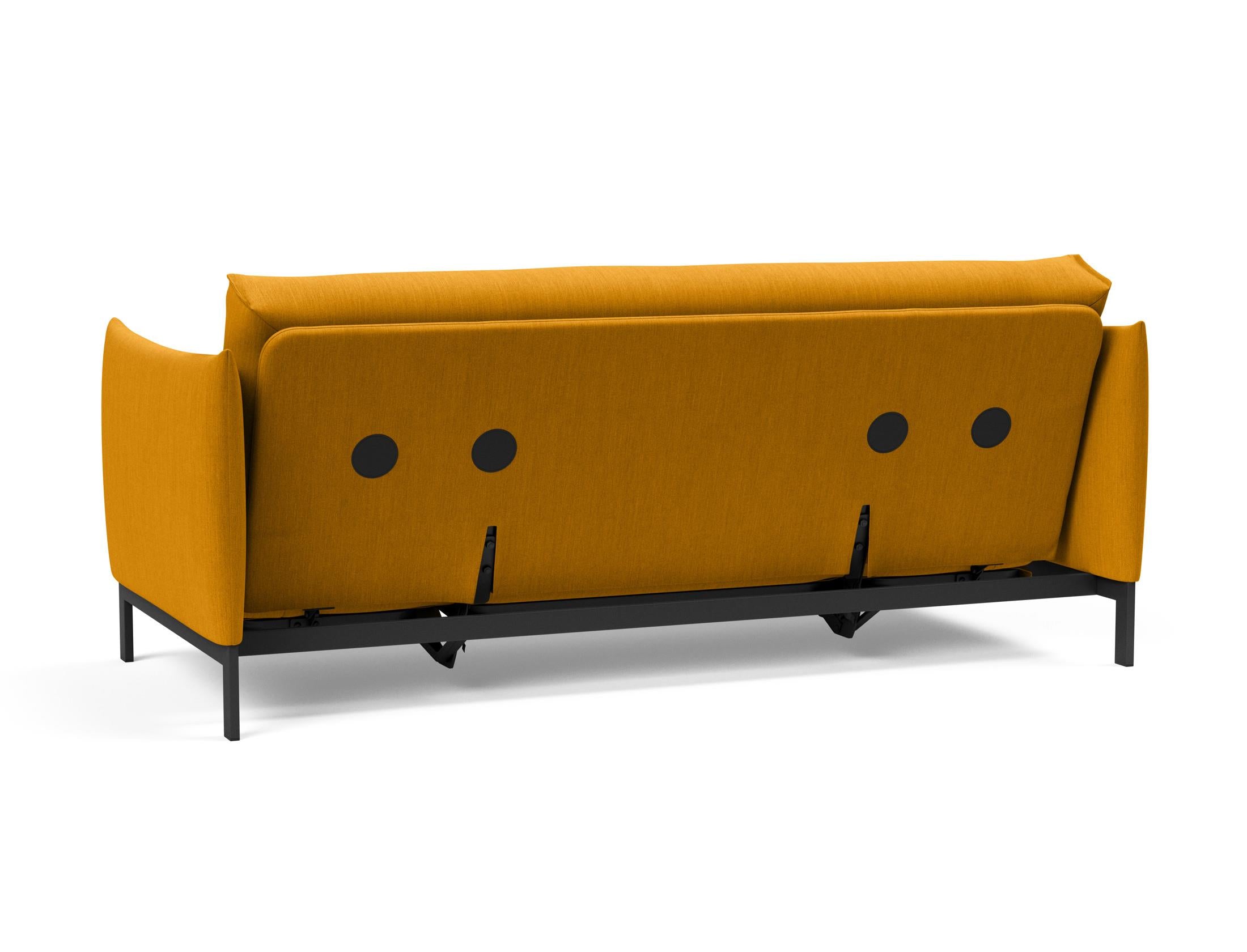 Entdecken Sie das Junus 140 Bettsofa Nordic: Elegantes Design trifft auf den komfortablen Soft Spring Bezug für erholsame Nächte und stilvolle Wohnräume.