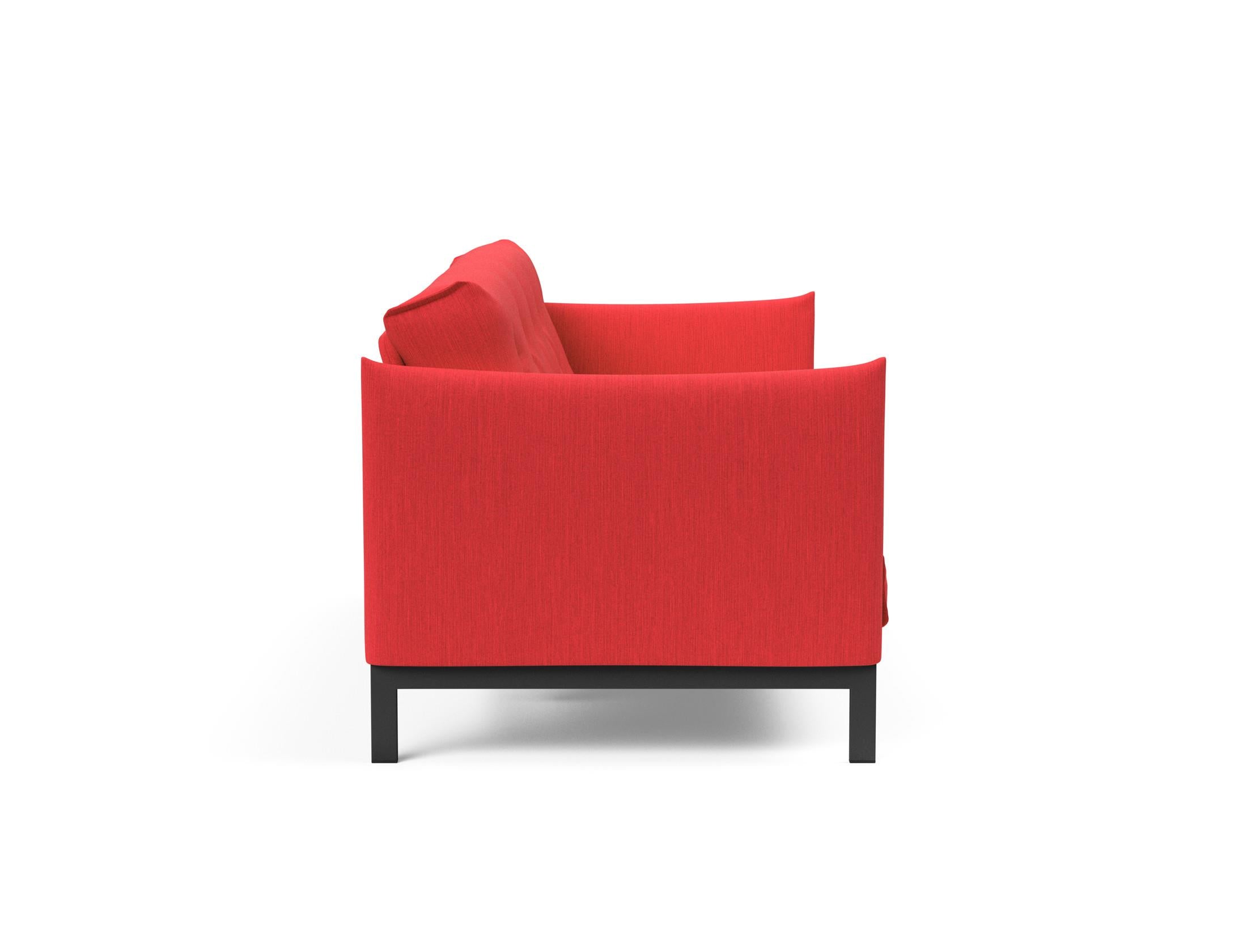 Entdecken Sie das Junus 140 Bettsofa Nordic: Elegantes Design trifft auf den komfortablen Soft Spring Bezug für erholsame Nächte und stilvolle Wohnräume.