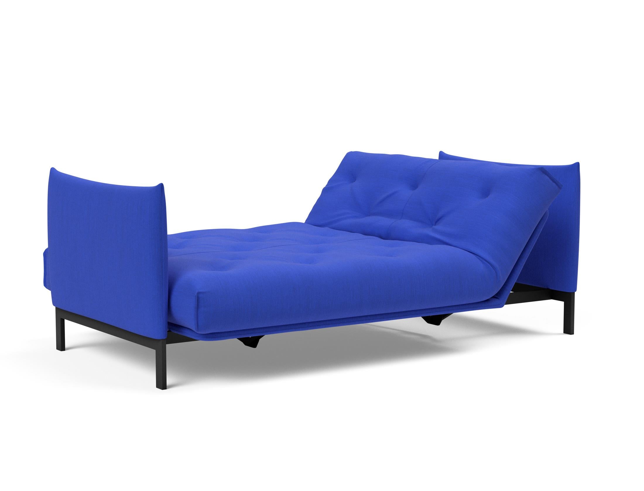 Entdecken Sie das Junus 140 Bettsofa Nordic: Elegantes Design trifft auf den komfortablen Soft Spring Bezug für erholsame Nächte und stilvolle Wohnräume.