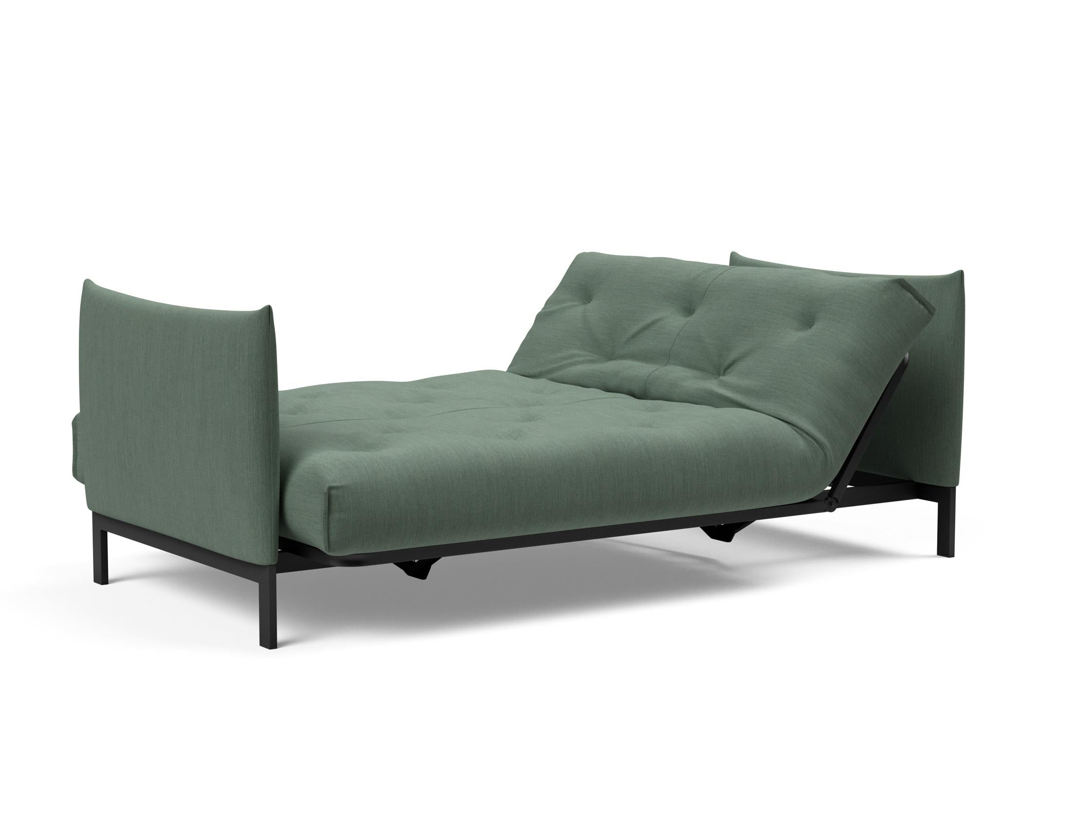 Entdecken Sie das Junus 140 Bettsofa Nordic Soft Spring von Innovation Living – stilvolles Design trifft auf erstklassigen Schlafkomfort für Ihr Zuhause.