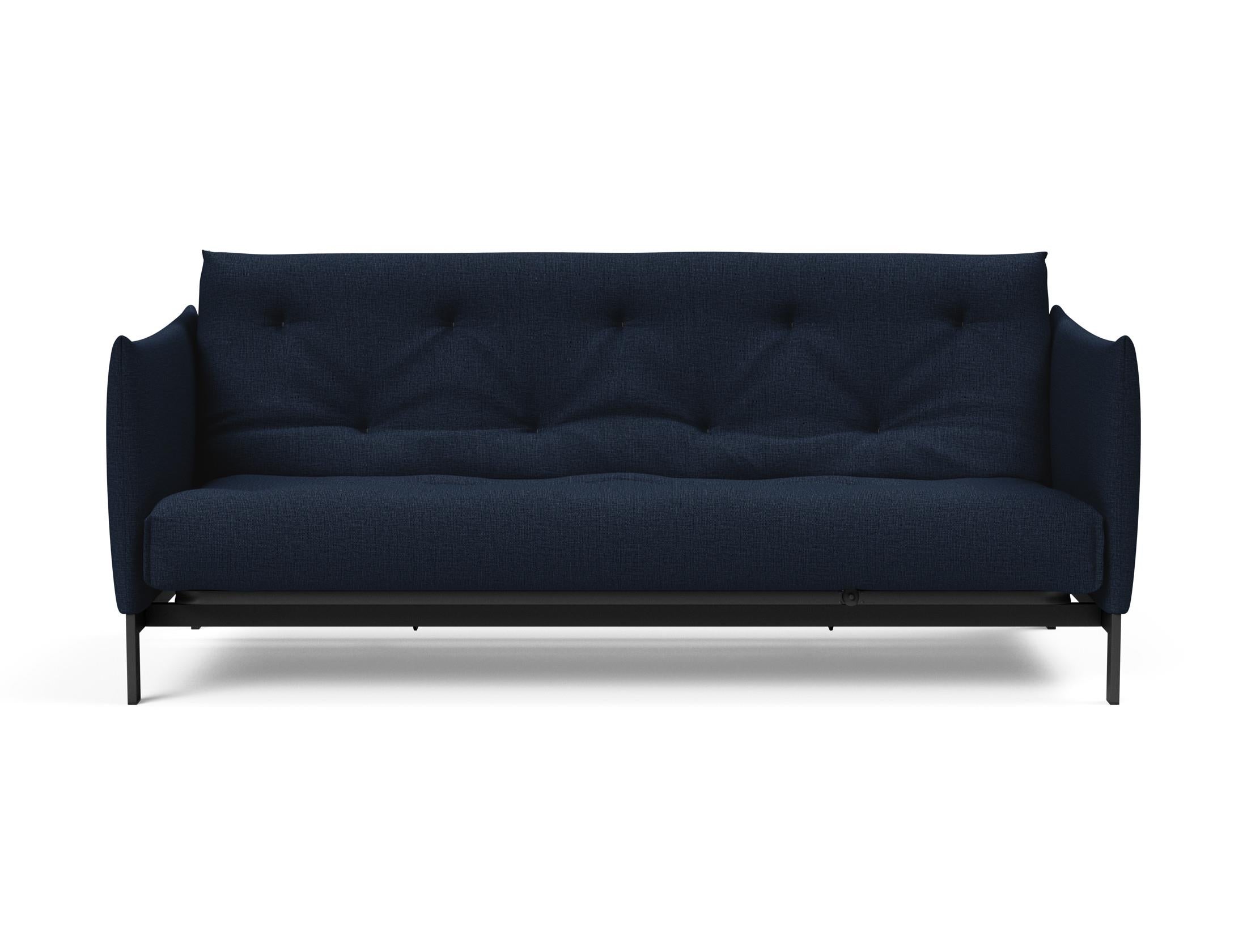 Erleben Sie das Junus 140 Bettsofa Nordic Soft Spring von Innovation Living – eine perfekte Kombination aus modernem Stil und hohem Schlafkomfort.