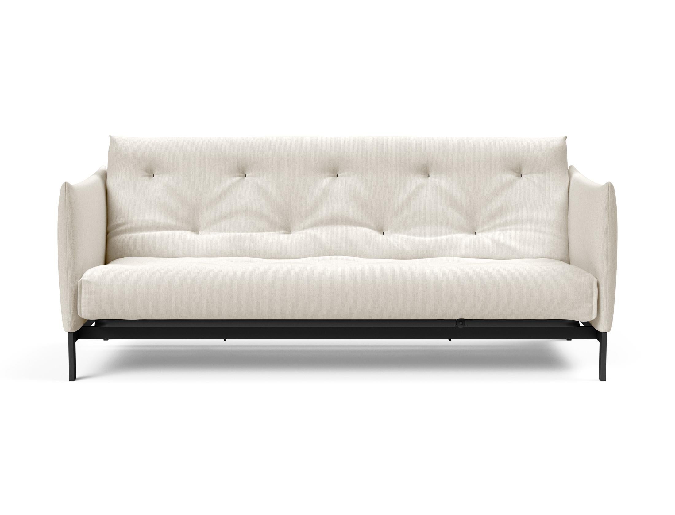 Entdecken Sie das Junus 140 Bettsofa Nordic Soft Spring von Innovation Living – stilvolles Design trifft auf erstklassigen Schlafkomfort für Ihr Zuhause.