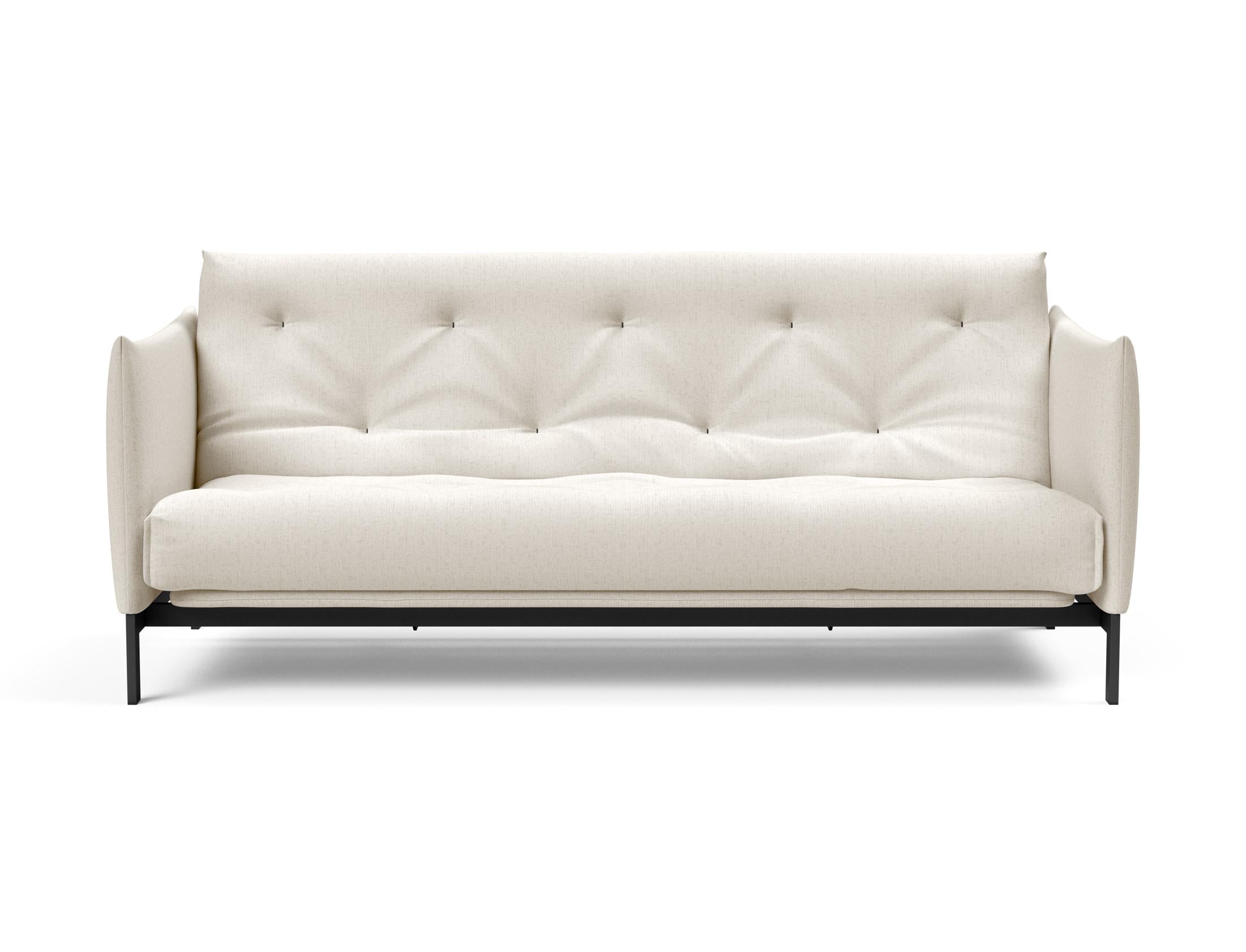 Entdecken Sie das Junus 140 Bettsofa Nordic: Elegantes Design trifft auf den komfortablen Soft Spring Bezug für erholsame Nächte und stilvolle Wohnräume.