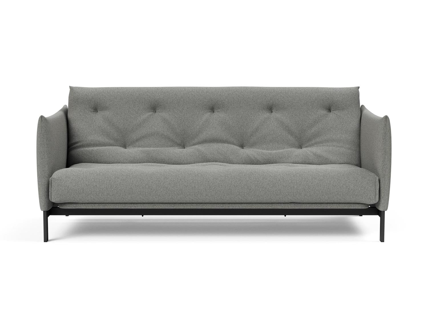 Erleben Sie das Junus 140 Bettsofa Nordic: Modernes Design und der weiche Soft Spring Bezug sorgen für höchsten Schlafkomfort und stilvolle Akzente.