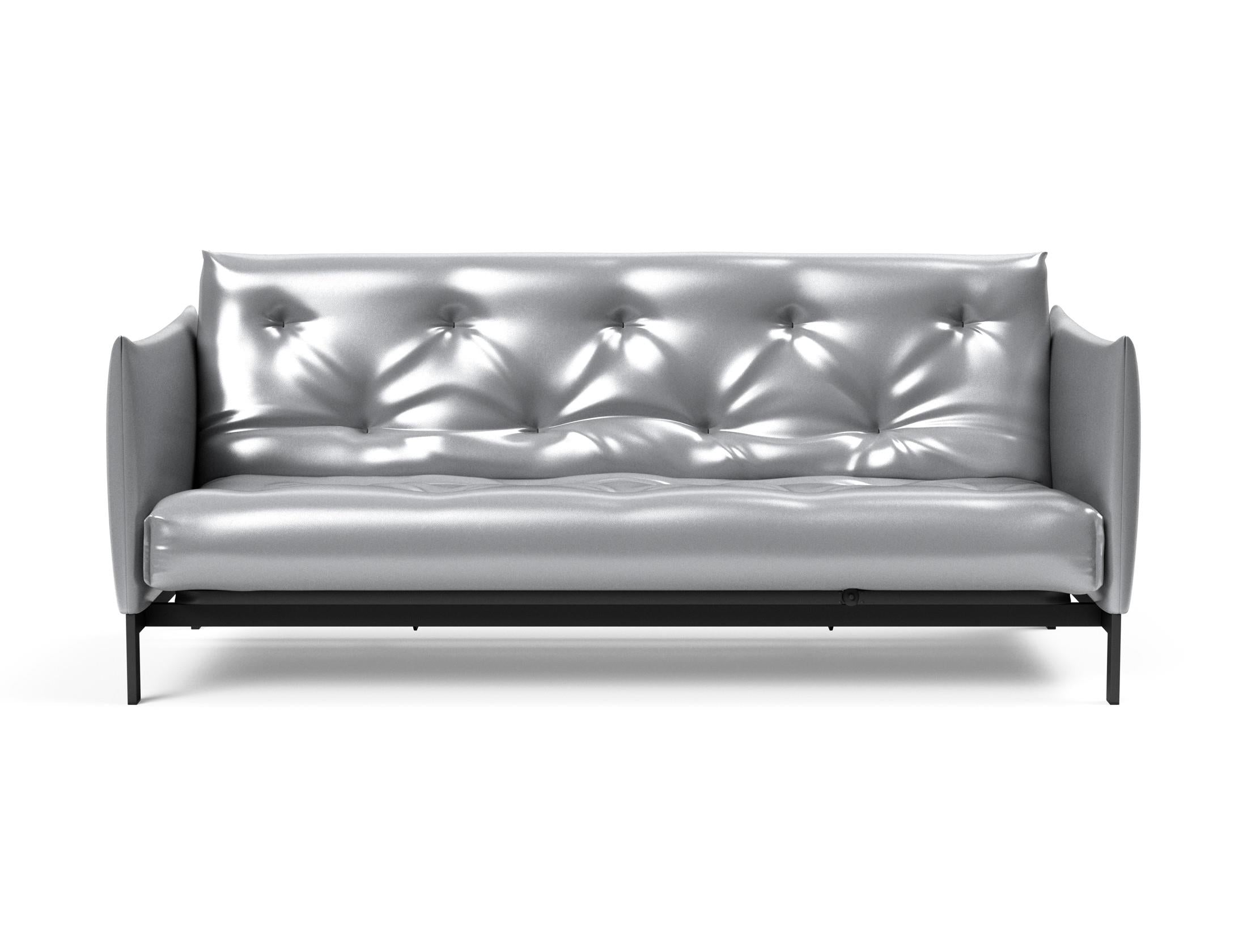 Erleben Sie das Junus 140 Bettsofa Nordic Soft Spring von Innovation Living – eine perfekte Kombination aus modernem Stil und hohem Schlafkomfort.