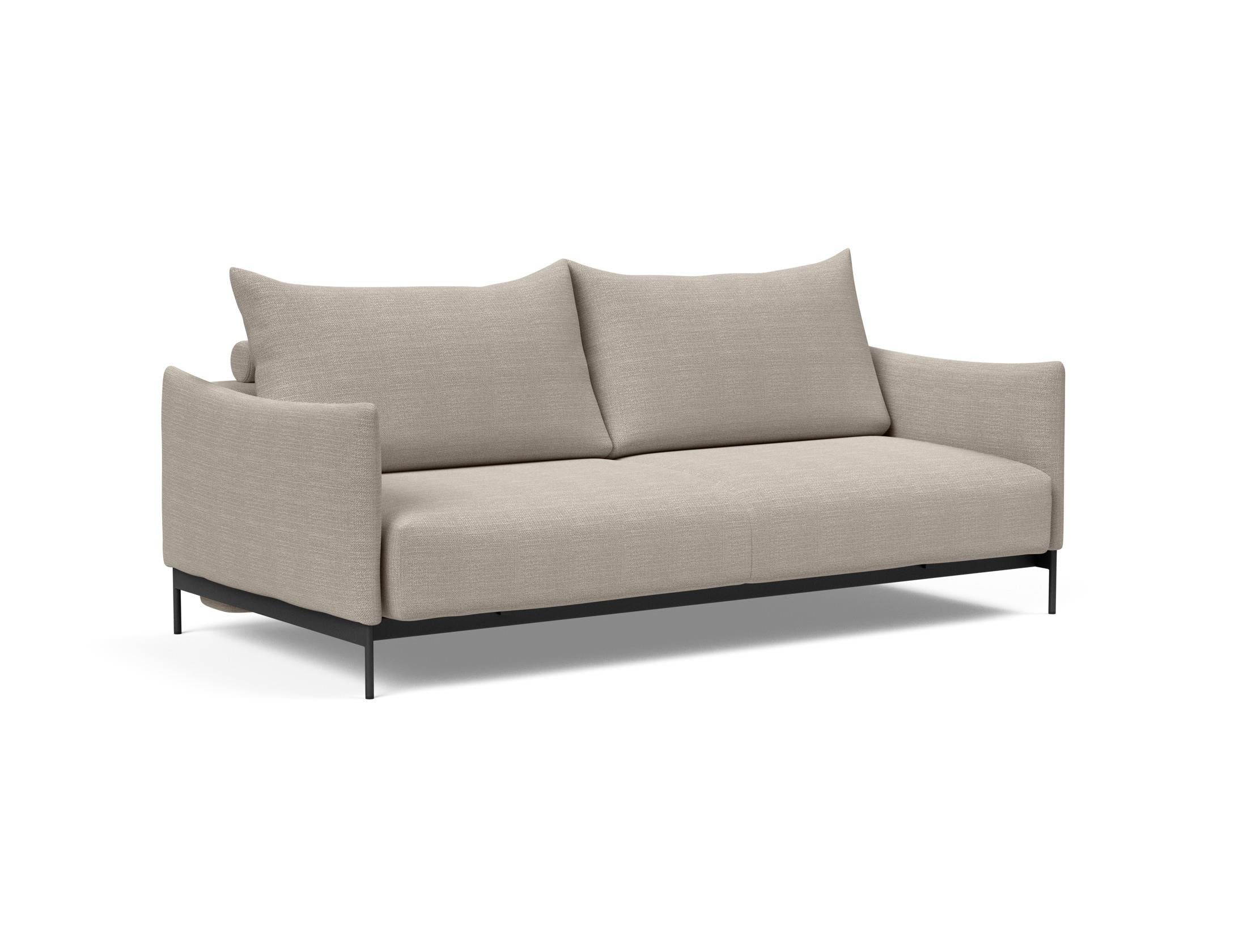 Malloy Sofabett 150: Stilvolles Schlafsofa mit cleverem Faltmechanismus, perfekt für kompakte Wohnräume und entspannende Nächte.
