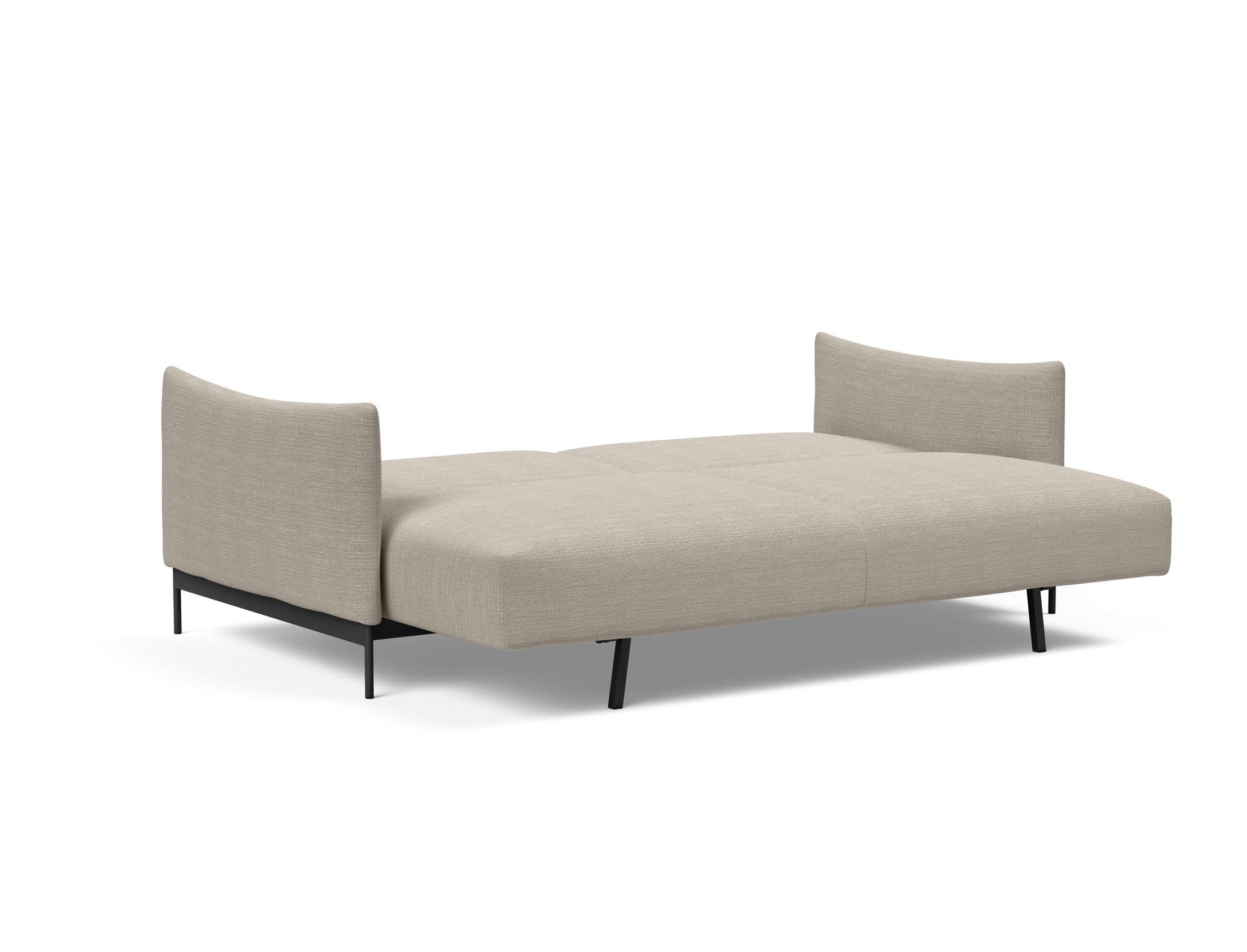 Malloy Sofabett 150: Stilvolles Schlafsofa mit cleverem Faltmechanismus, perfekt für kompakte Wohnräume und entspannende Nächte.