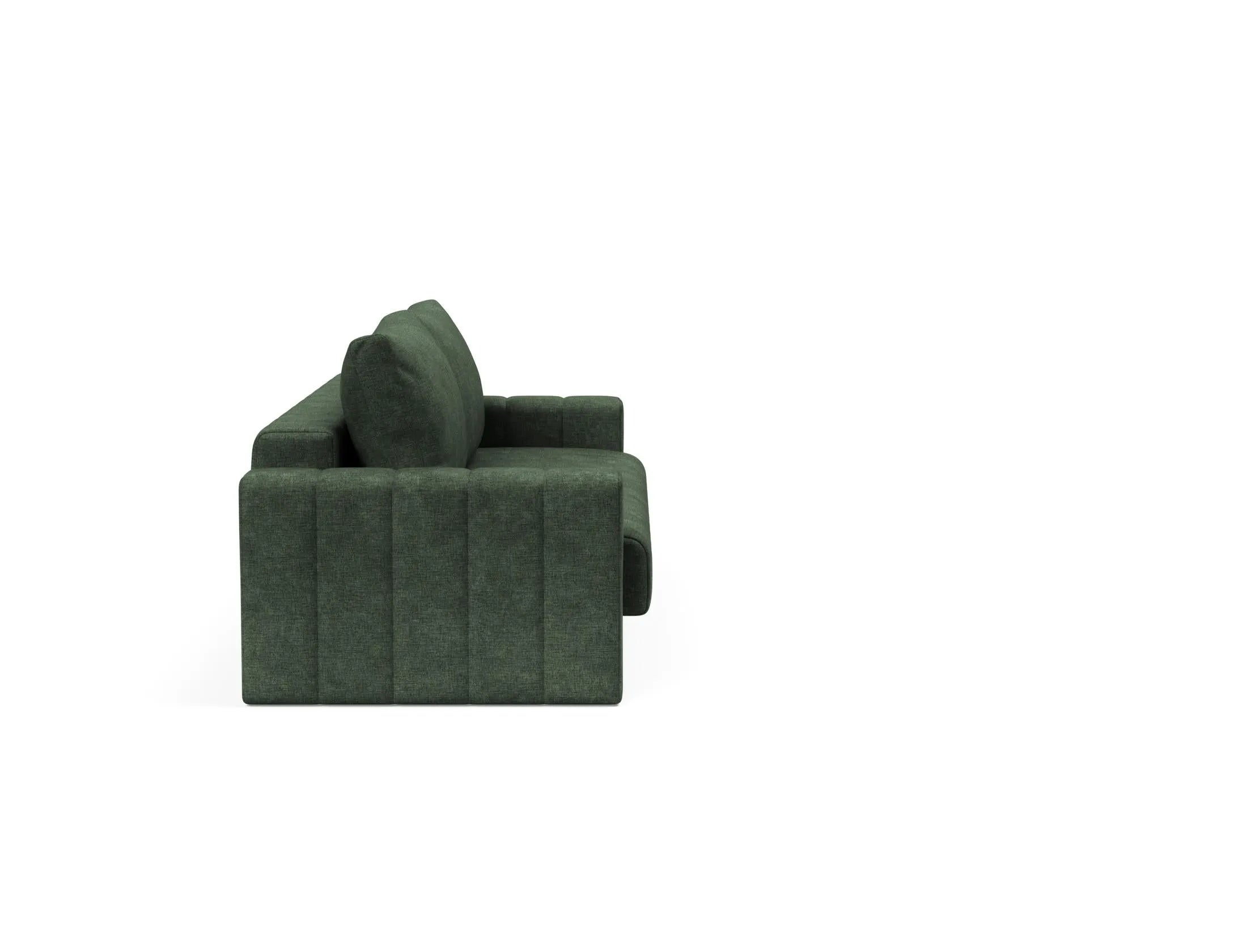 Das Akello Schlafsofa von Innovation Living bietet stilvolle Armlehnen und verwandelt jeden Raum in eine gemütliche Schlafoase.